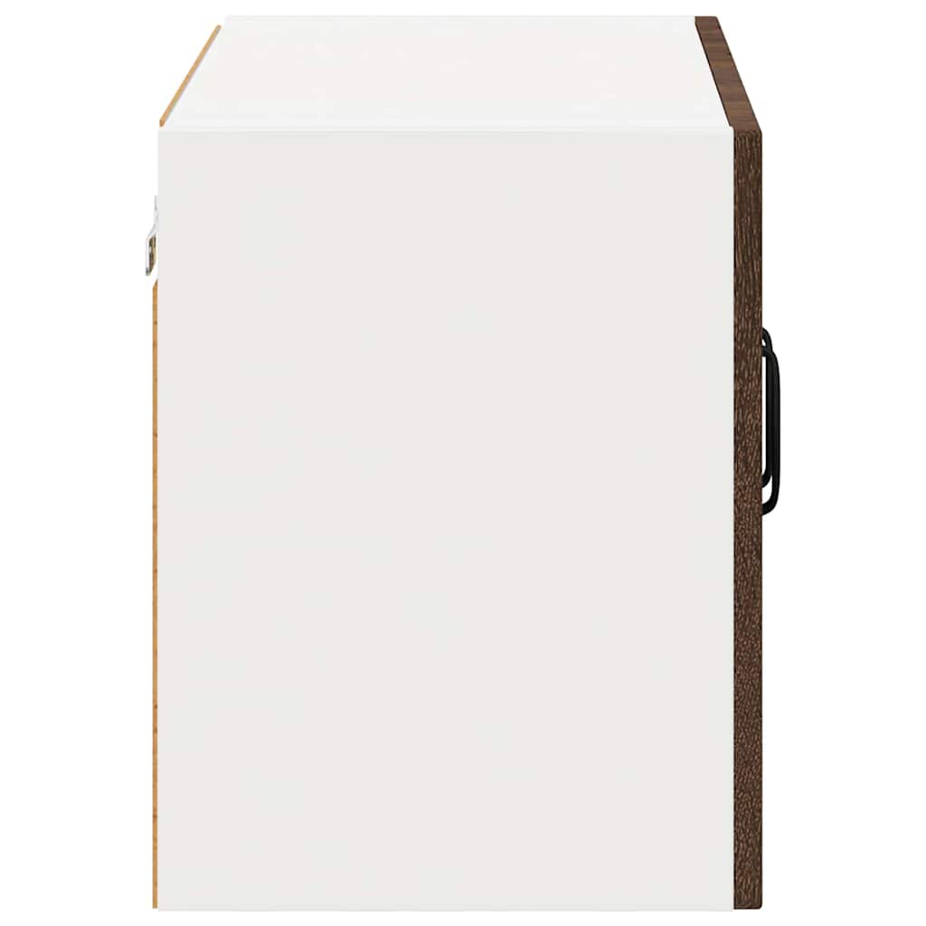 Ormar za Zid Lucca 2 pcs Smeđi hrast 60 x 31 x 40 cm
