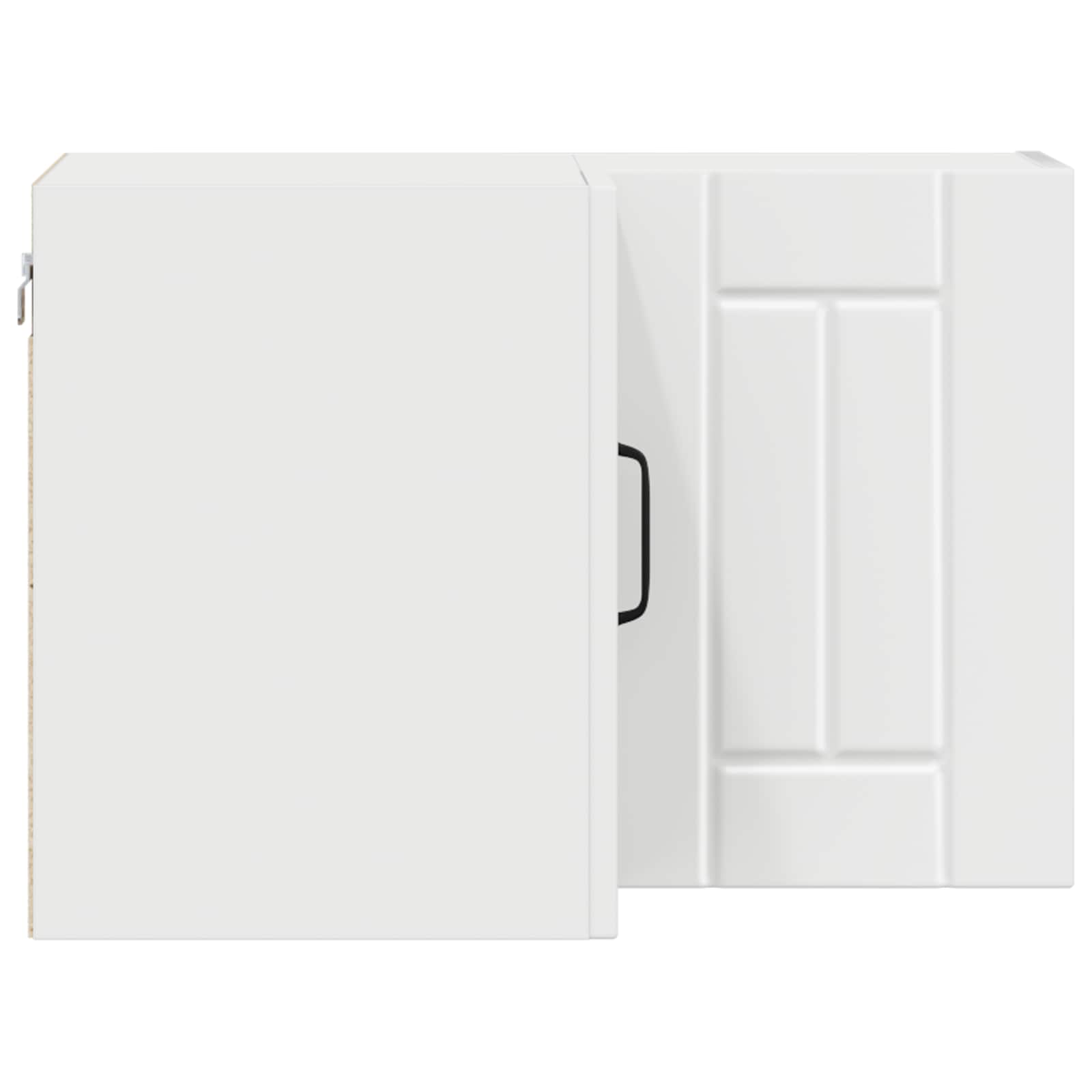 Zidni kutni ormar Lucca Bijela 57 x 57 x 40 cm