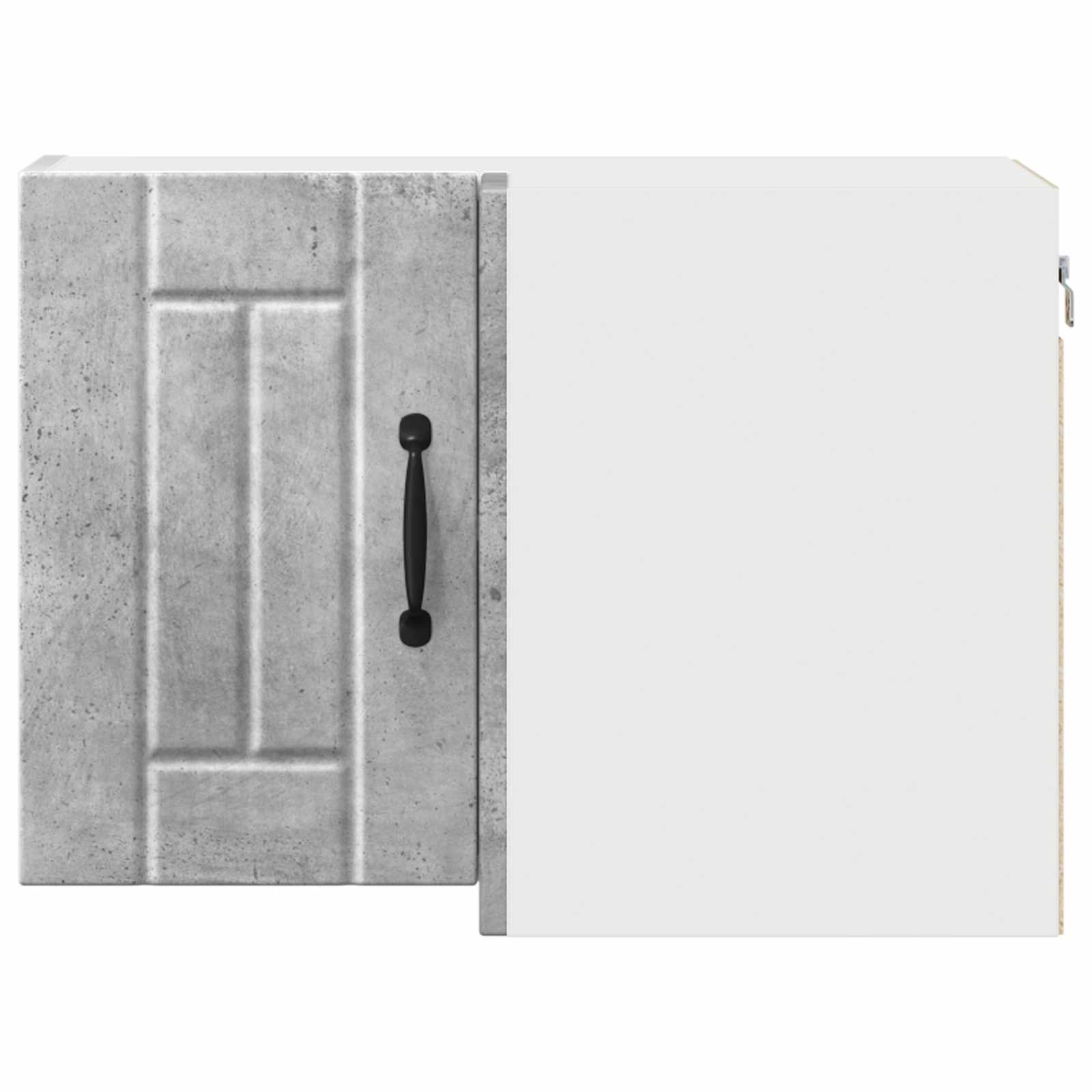 Zidni kutni ormar Lucca Betonska siva 57 x 57 x 40 cm