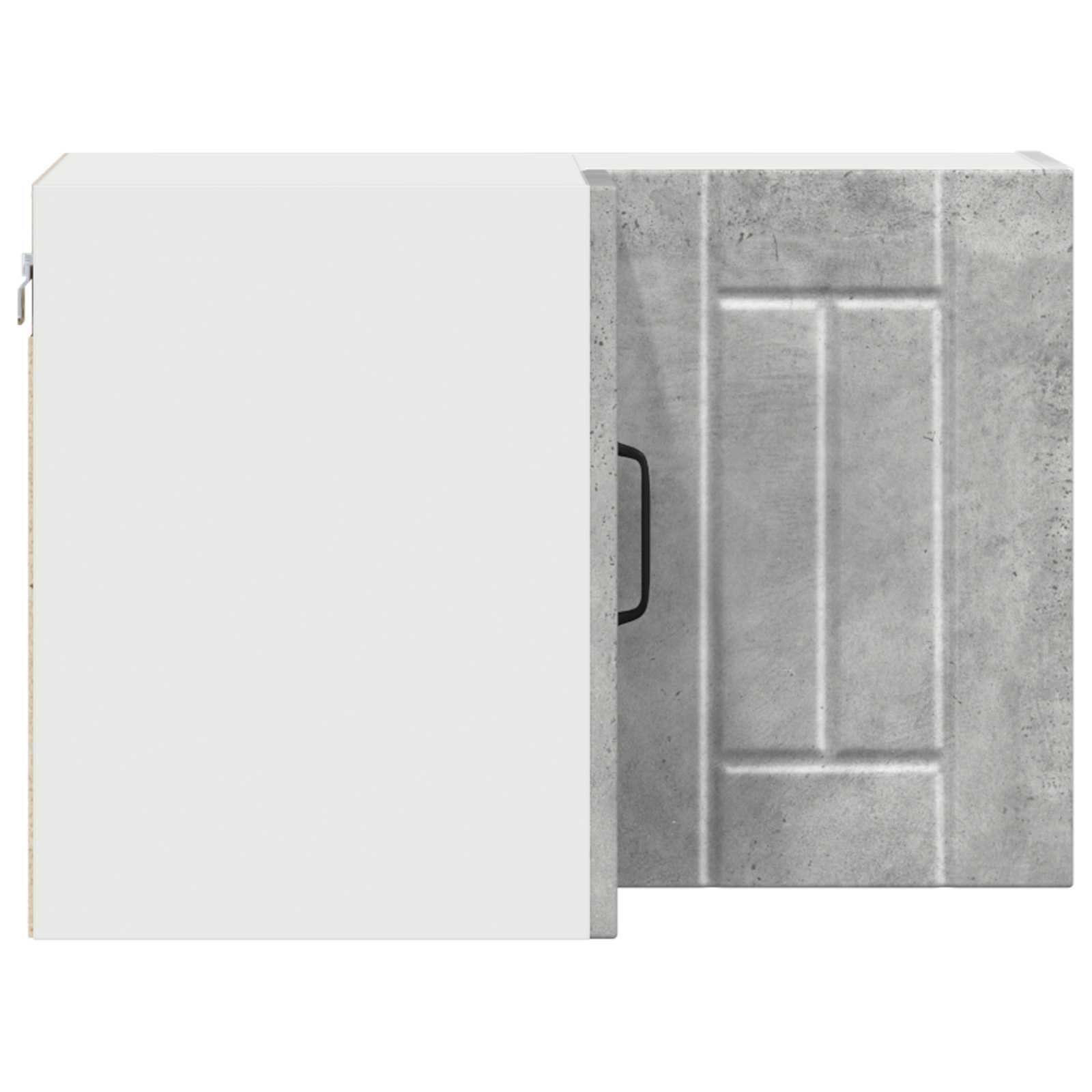 Zidni kutni ormar Lucca Betonska siva 57 x 57 x 40 cm