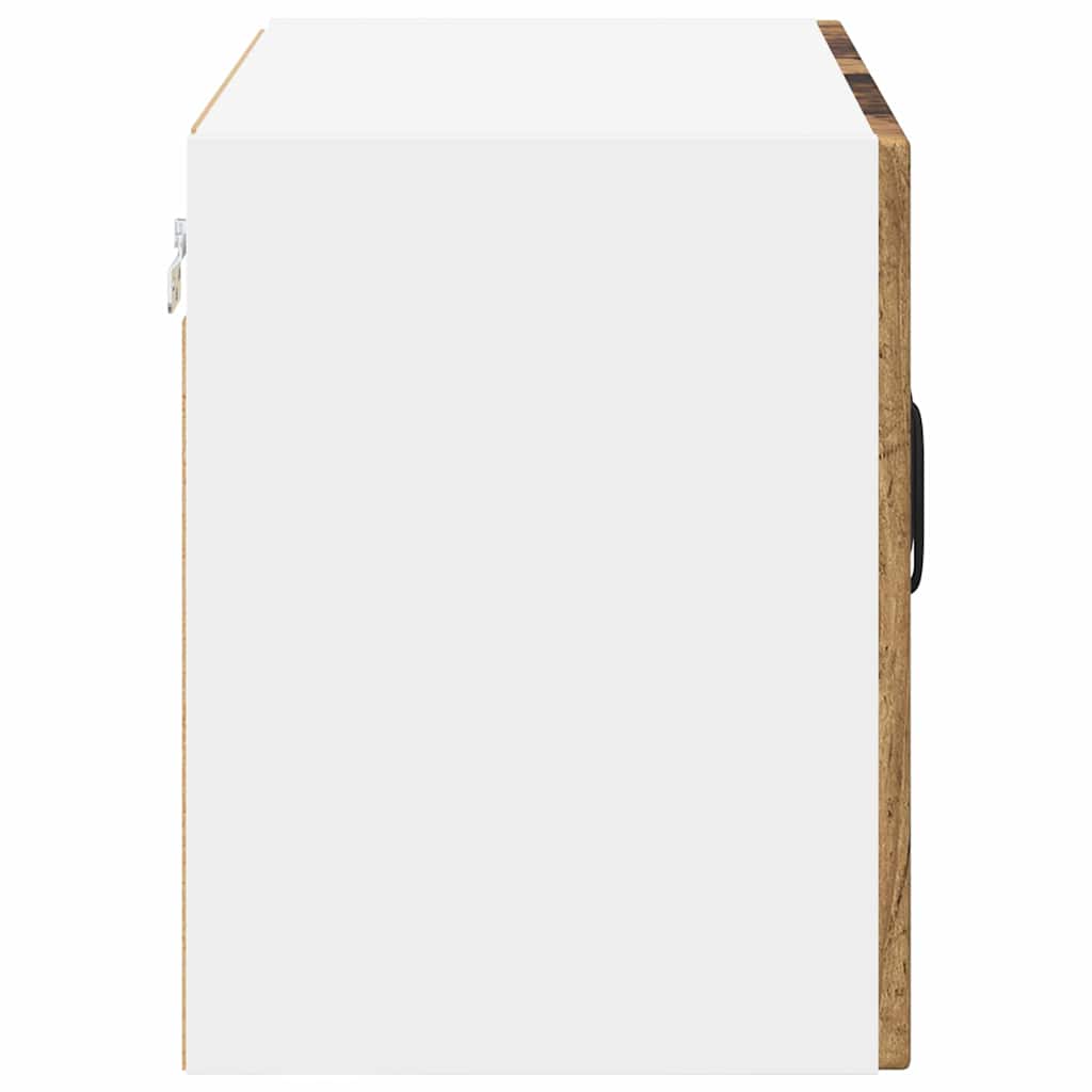 Zidni stakleni ormarić Lucca Staro drvo 60 x 31 x 40 cm