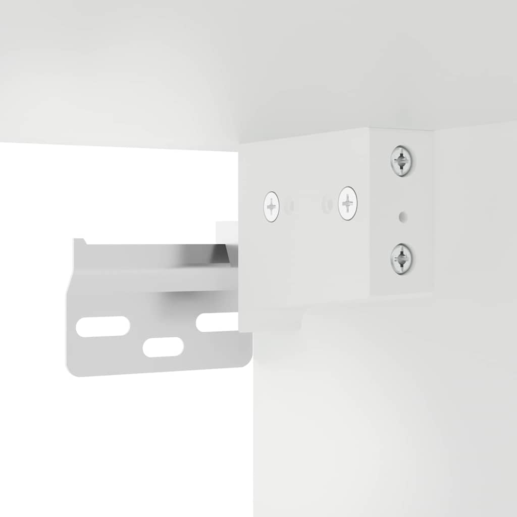 Ormar za Zid Lucca 2 pcs Bijela 30 x 31 x 80 cm