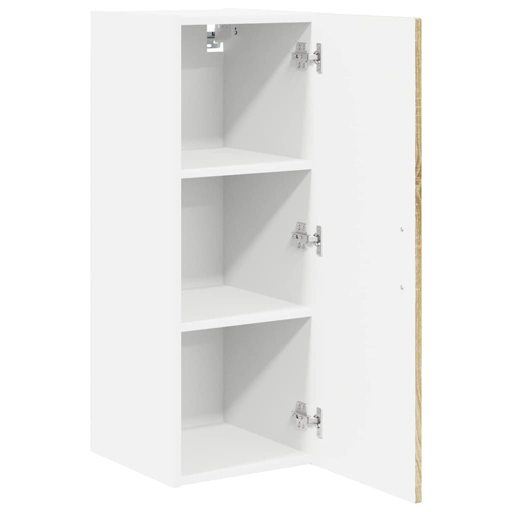 Ormar za Zid Lucca 2 pcs Hrast sonoma 30 x 31 x 80 cm
