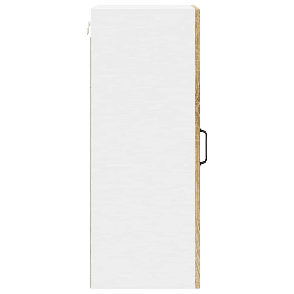 Ormar za Zid Lucca 2 pcs Hrast sonoma 30 x 31 x 80 cm