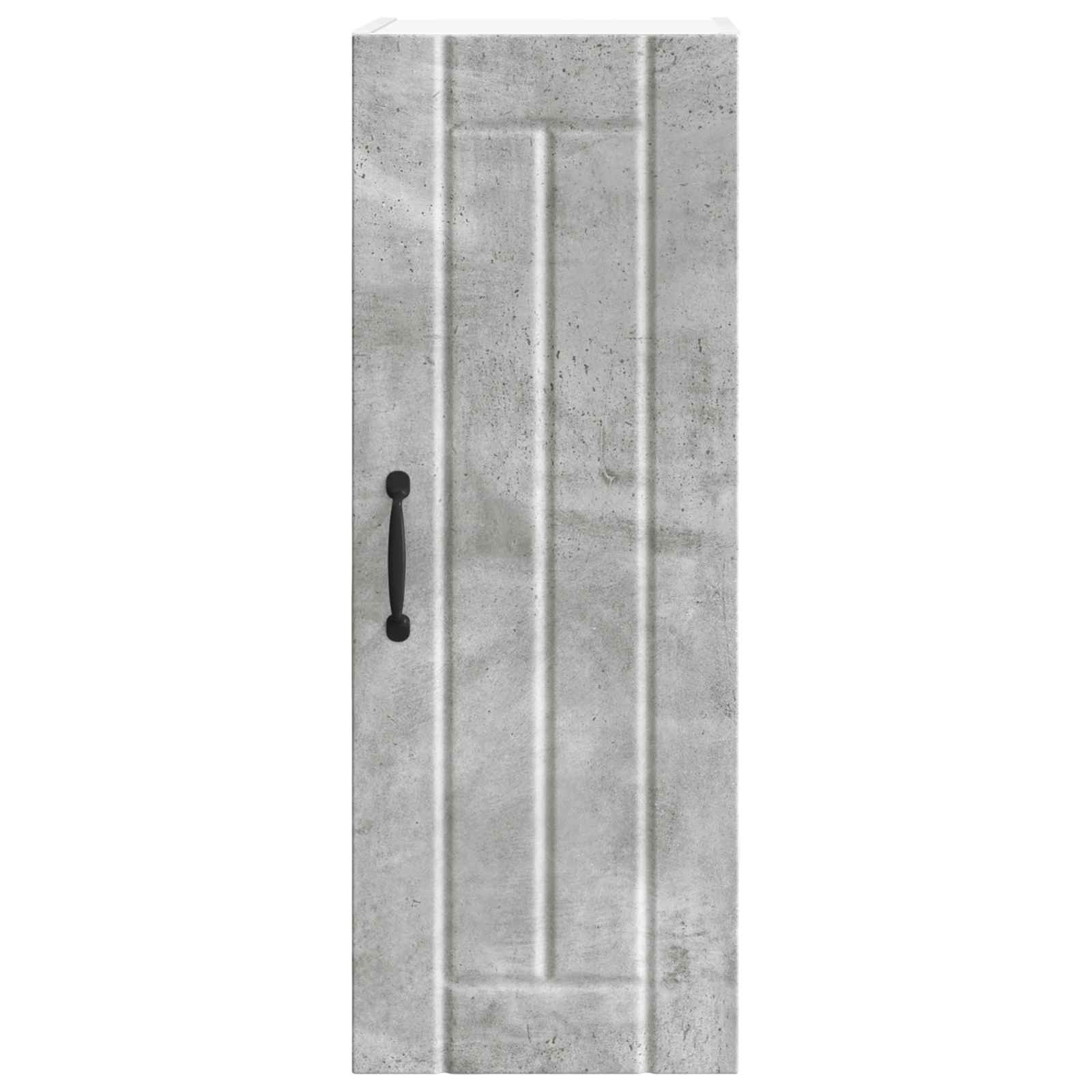 Ormar za Zid Lucca 2 pcs Betonska siva 30 x 31 x 80 cm