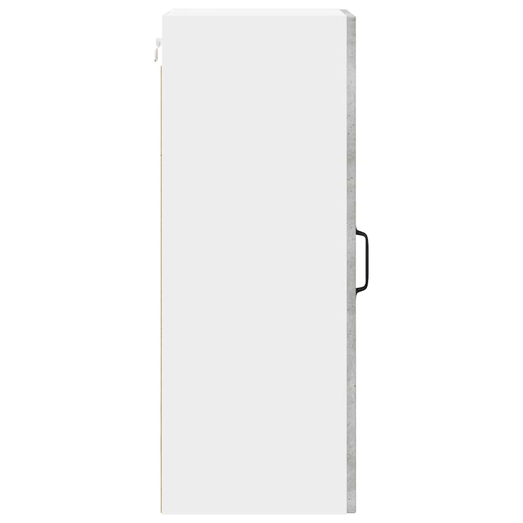Ormar za Zid Lucca 2 pcs Betonska siva 30 x 31 x 80 cm