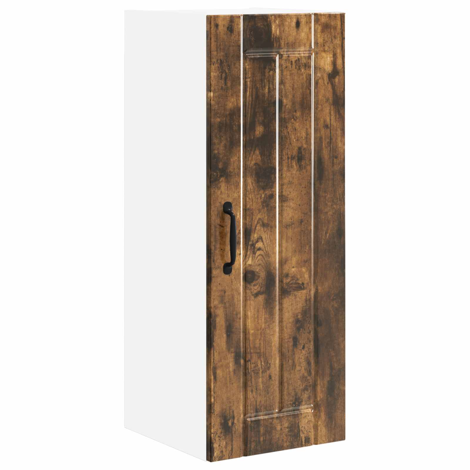 Ormar za Zid Lucca 2 pcs Dimljeni hrast 30 x 31 x 80 cm