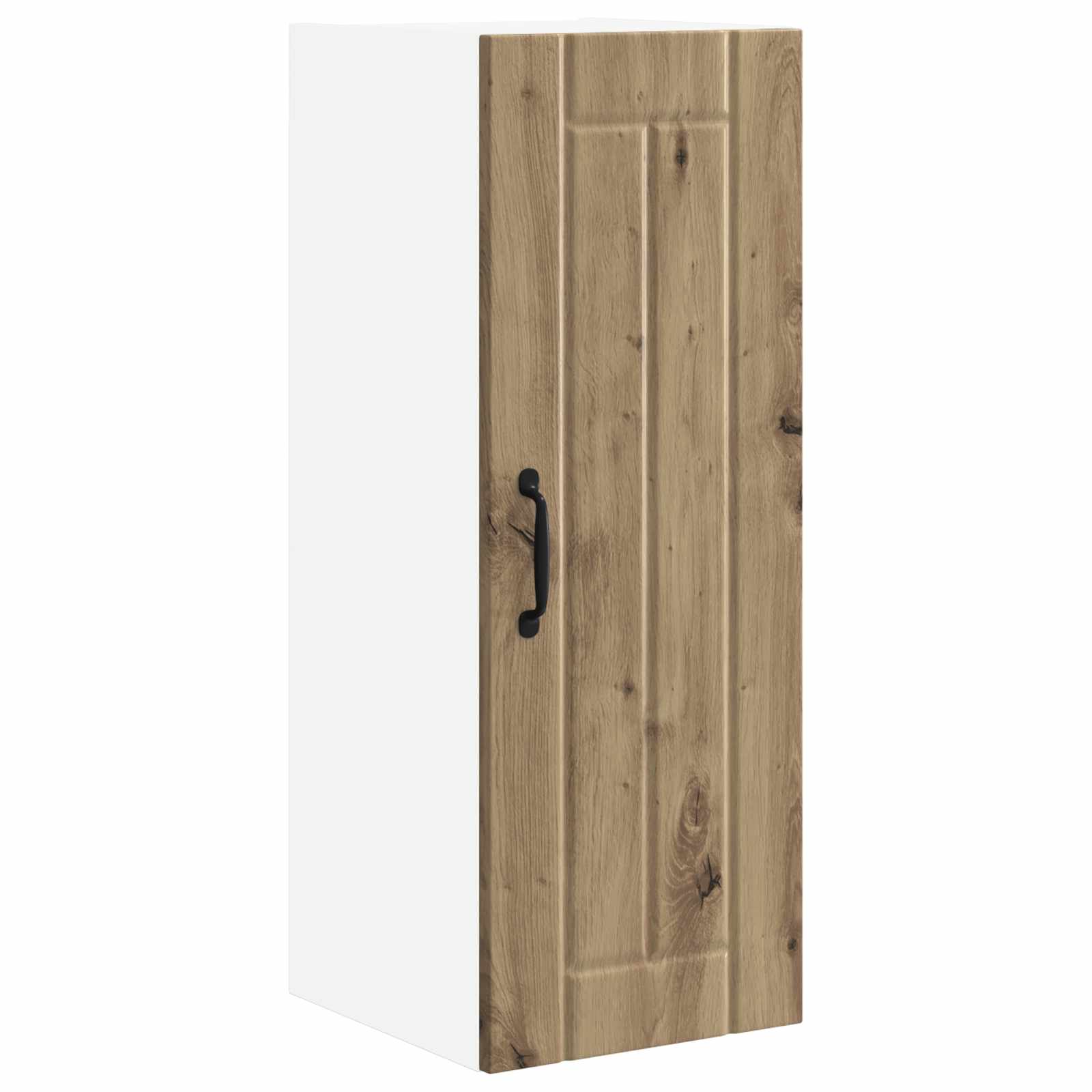 Ormar za Zid Lucca 2 pcs Hrast artisan 30 x 31 x 80 cm
