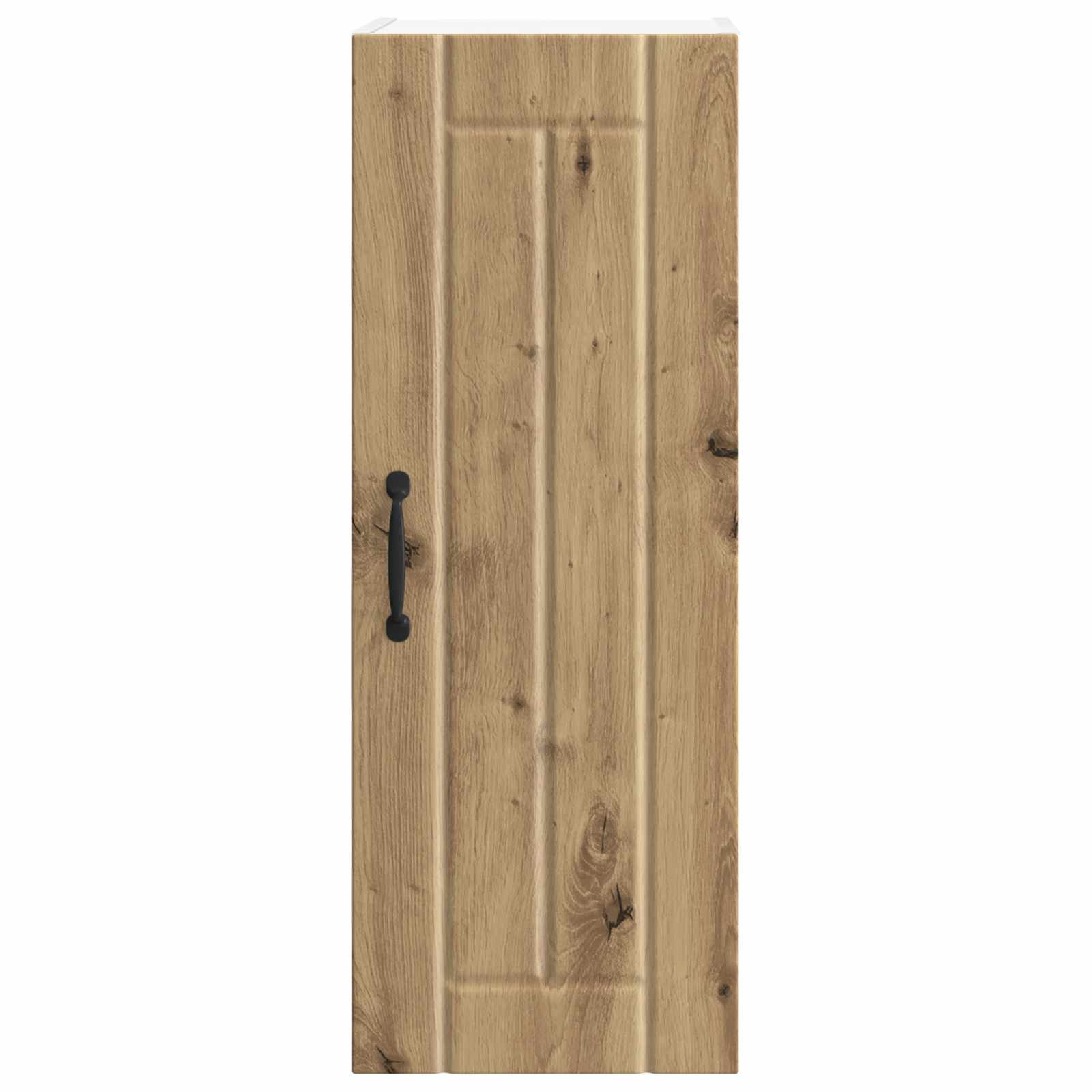 Ormar za Zid Lucca 2 pcs Hrast artisan 30 x 31 x 80 cm