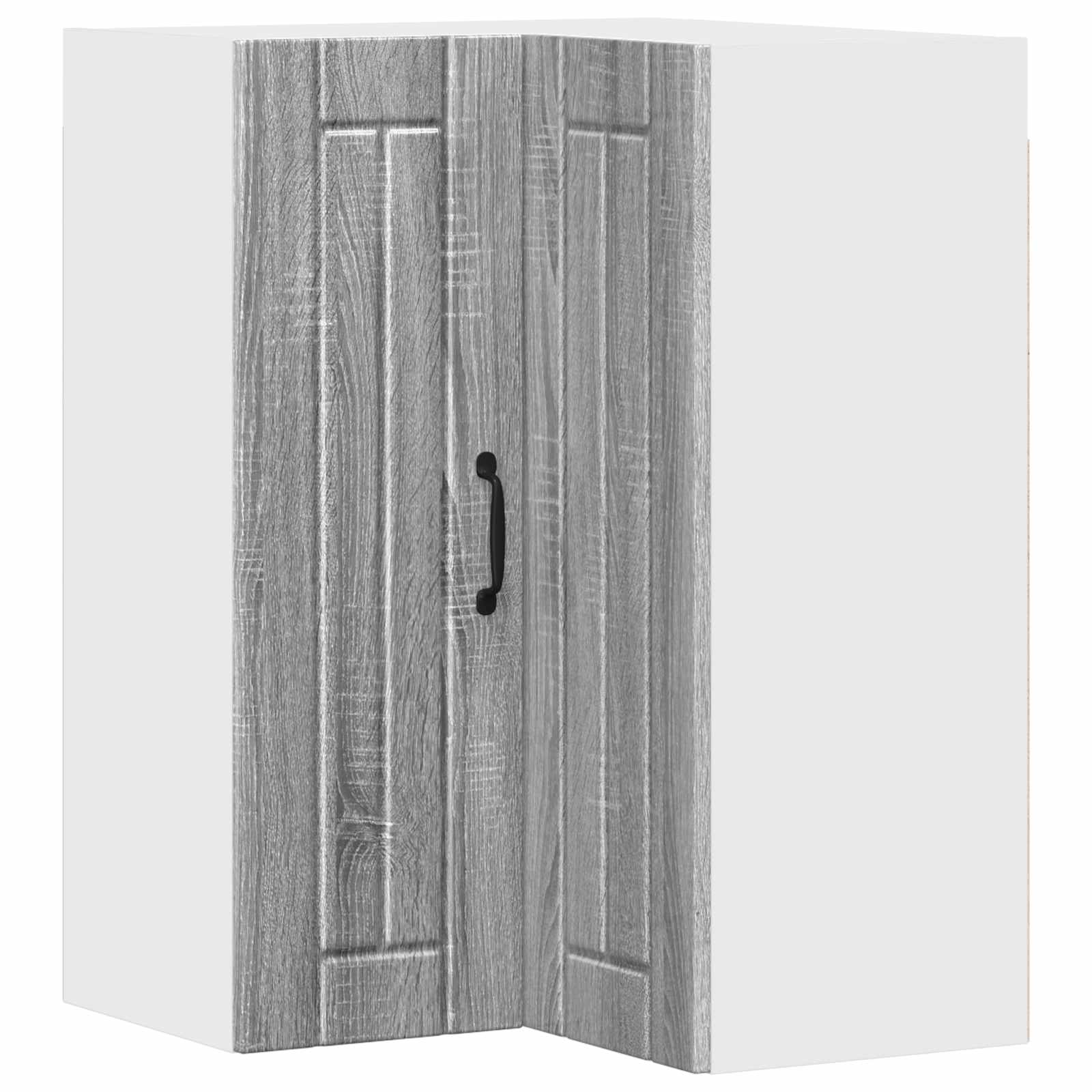 Zidni kutni ormar Lucca Siva sonoma 57 x 57 x 80 cm