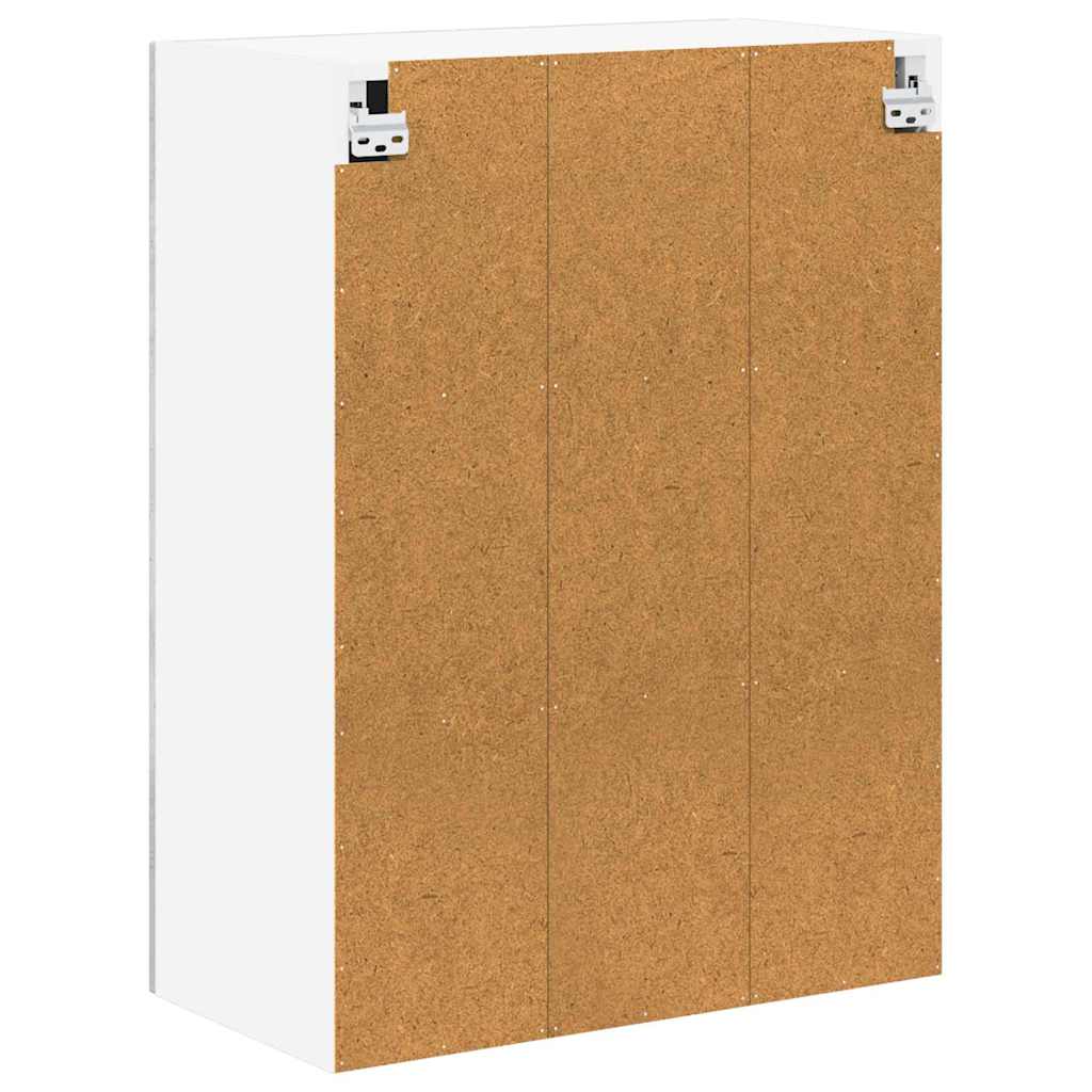 Zidni stakleni ormarić Lucca Betonska siva 60 x 31 x 80 cm