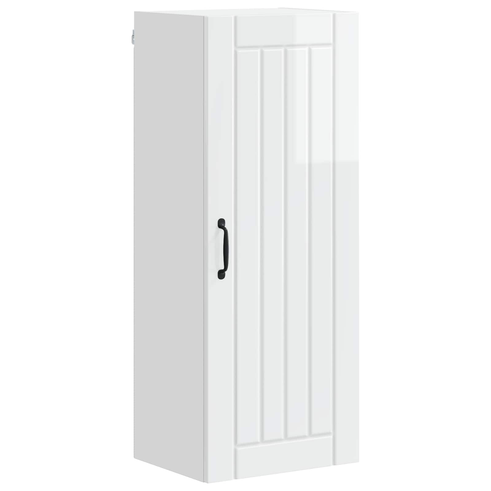 Ormar za Zid Lucca Bijela visokog sjaja 40 x 31 x 100 cm