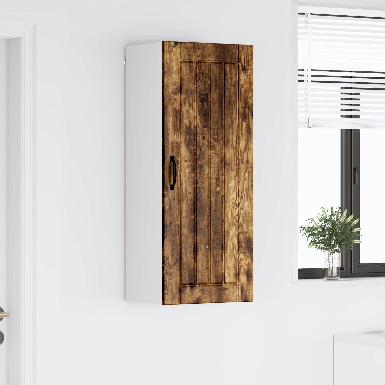 Ormar za Zid Lucca Dimljeni hrast 40 x 31 x 100 cm