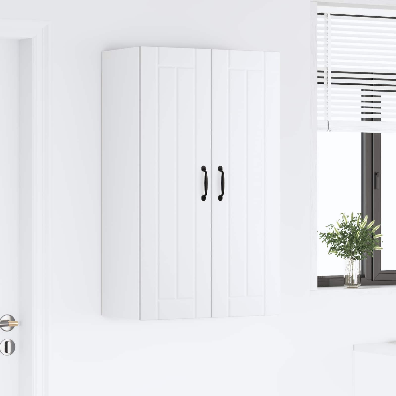 Ormar za Zid Lucca Bijela 60 x 31 x 100 cm Konstruirano drvo