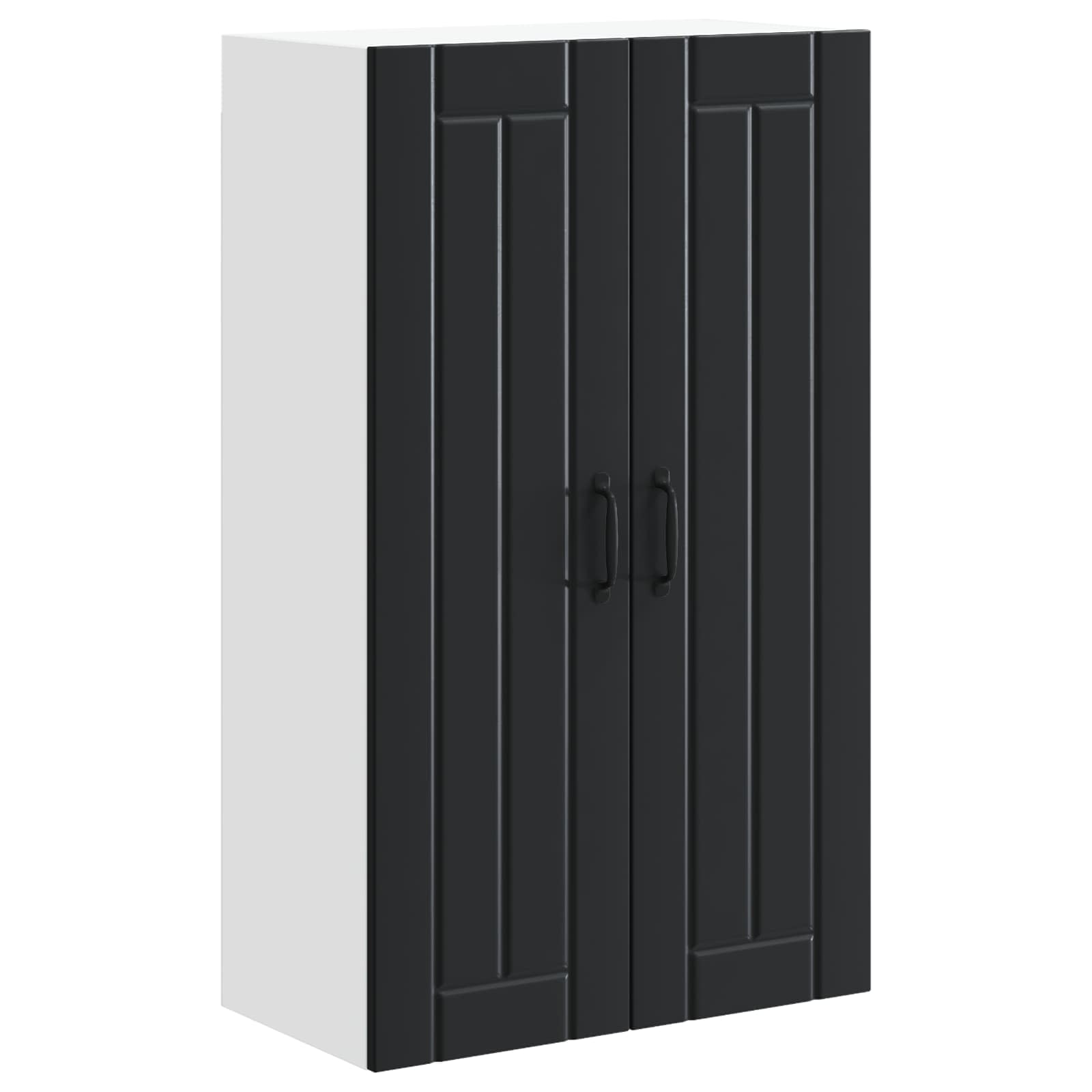 Ormar za Zid Lucca Crna 60 x 31 x 100 cm Konstruirano drvo