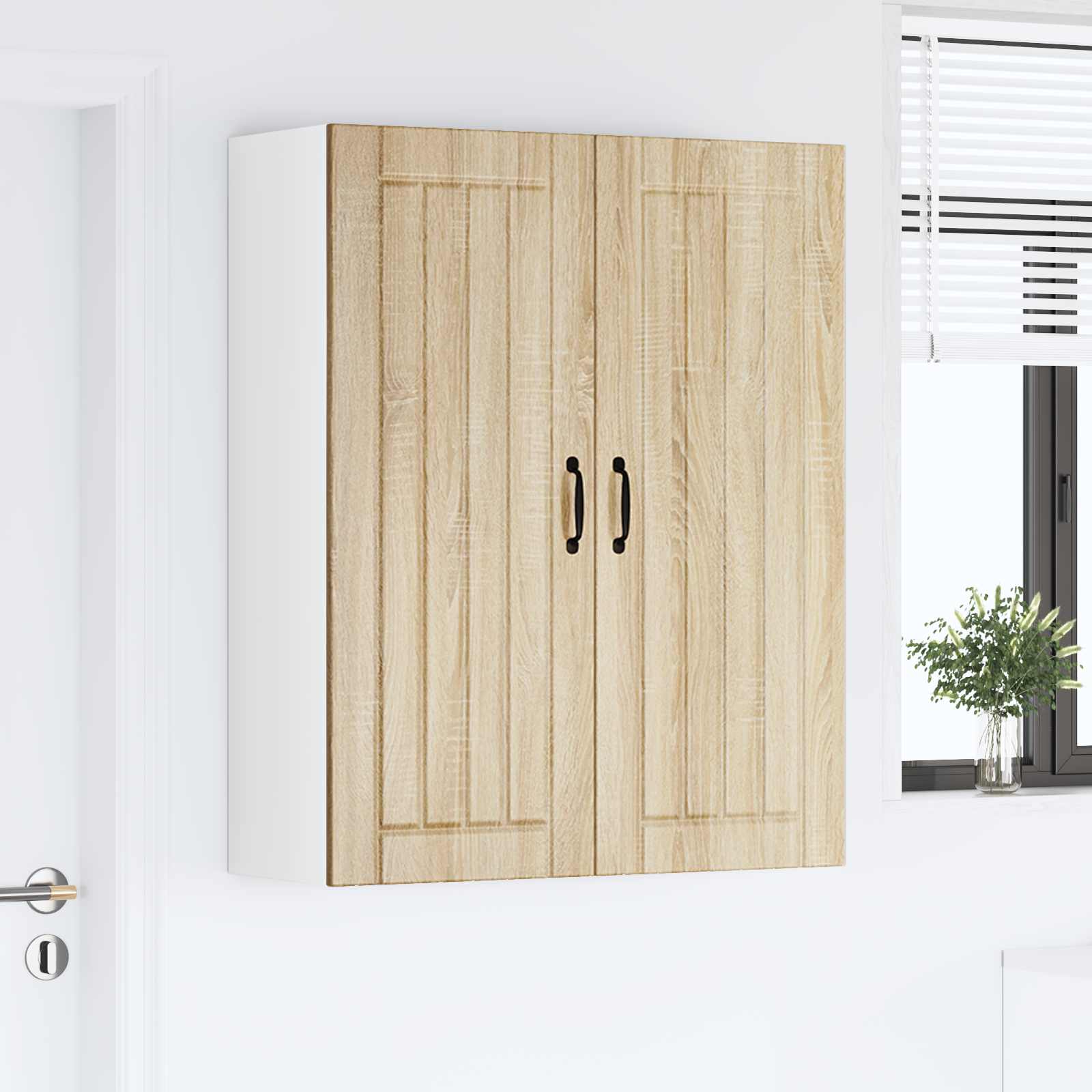 Ormar za Zid Lucca Hrast sonoma 80 x 31 x 100 cm