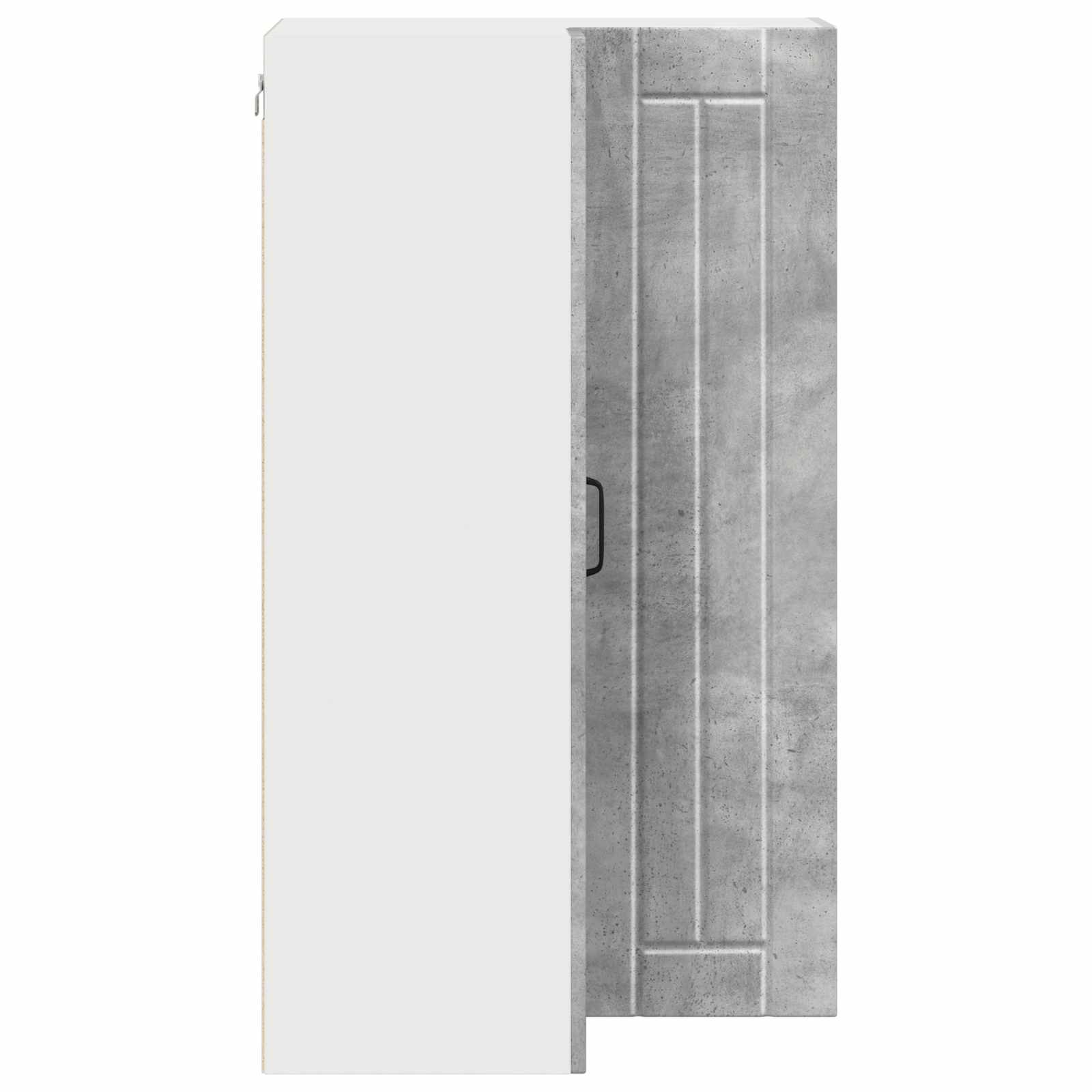 Zidni kutni ormar Lucca Betonska siva 57 x 57 x 100 cm