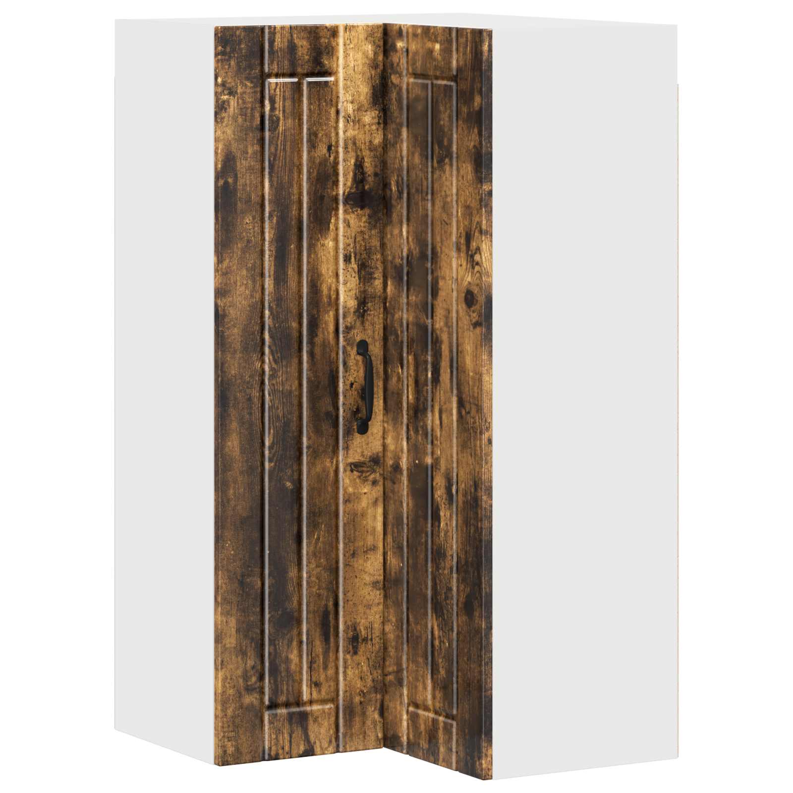 Zidni kutni ormar Lucca Dimljeni hrast 57 x 57 x 100 cm