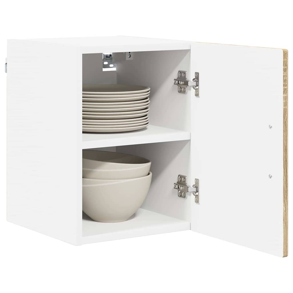Ormar za Zid 2 pcs Sonoma hrast 30 x 31 x 40 cm