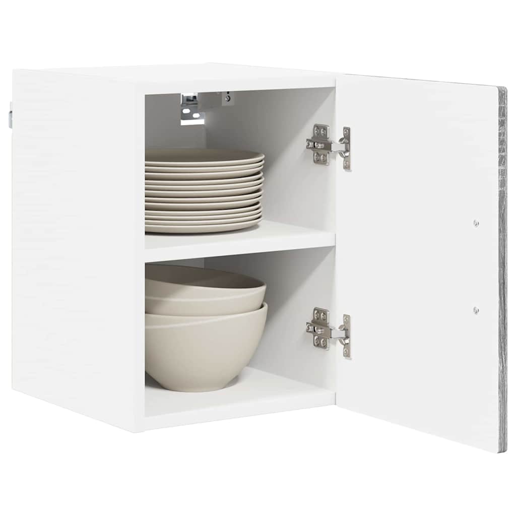 Ormar za Zid Siva Sonoma 30 x 31 x 40 cm Konstruirano drvo