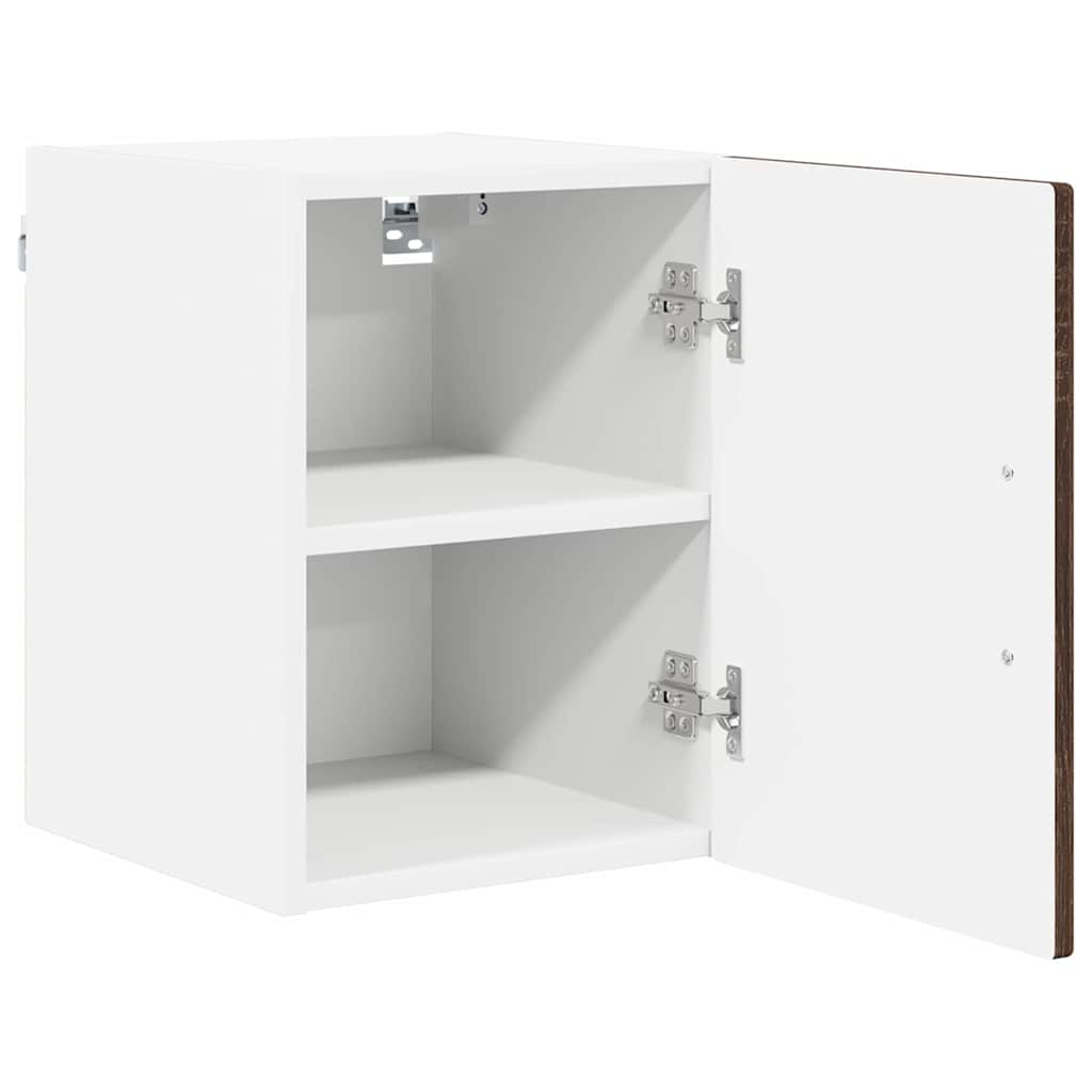 Ormar za Zid 2 pcs Smeđi hrast 30 x 31 x 40 cm