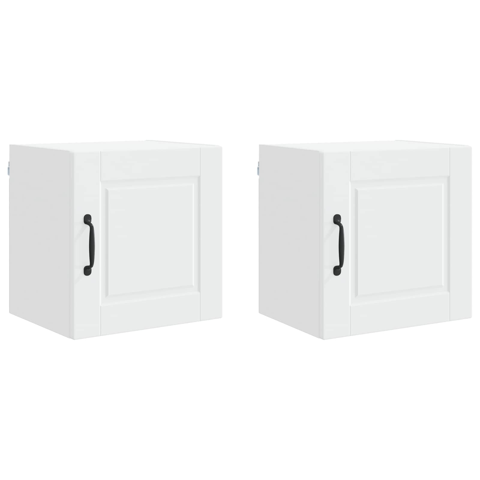 Ormar za Zid 2 pcs Bijelo 40 x 31 x 40 cm Konstruirano drvo