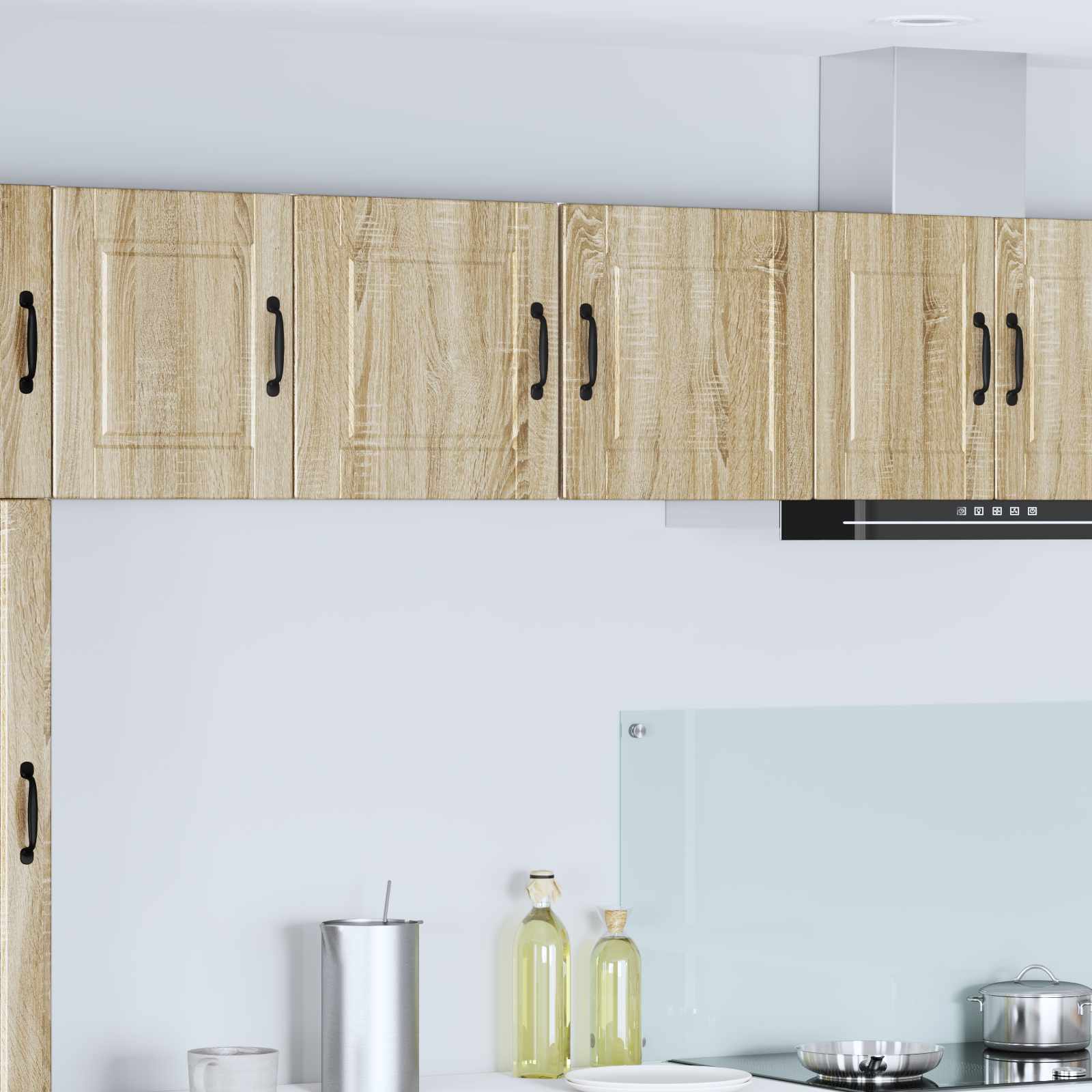 Ormar za Zid 2 pcs Sonoma hrast 40 x 31 x 40 cm