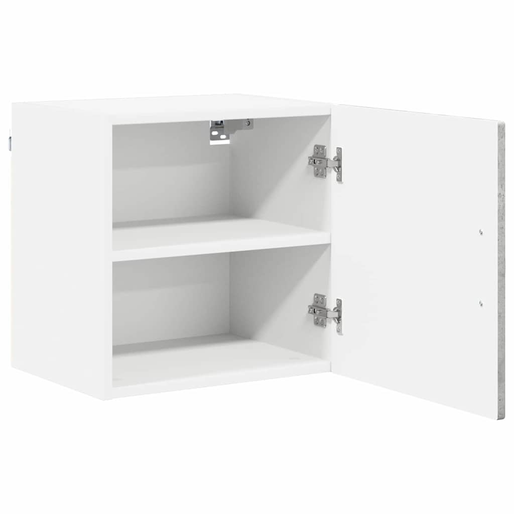 Ormar za Zid Betonski sivi 40 x 31 x 40 cm Konstruirano drvo
