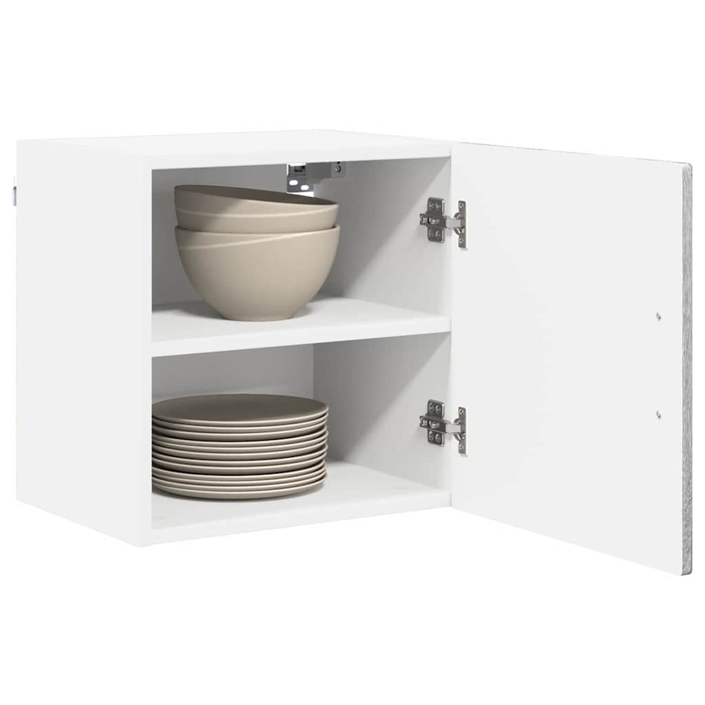 Ormar za Zid 2 pcs Siva Sonoma 40 x 31 x 40 cm