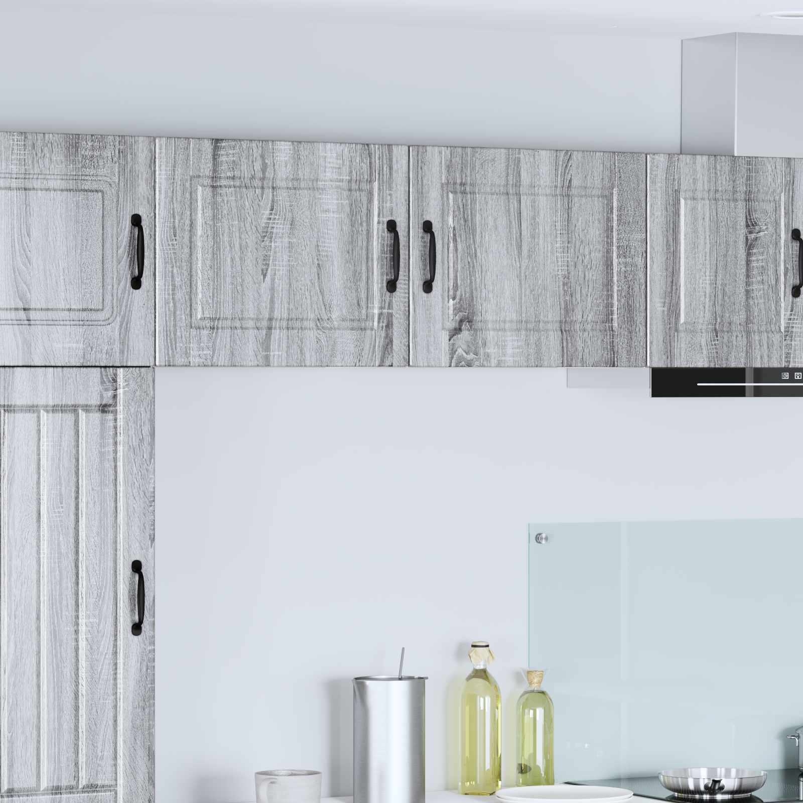 Ormar za Zid Siva Sonoma 50 x 31 x 40 cm Konstruirano drvo
