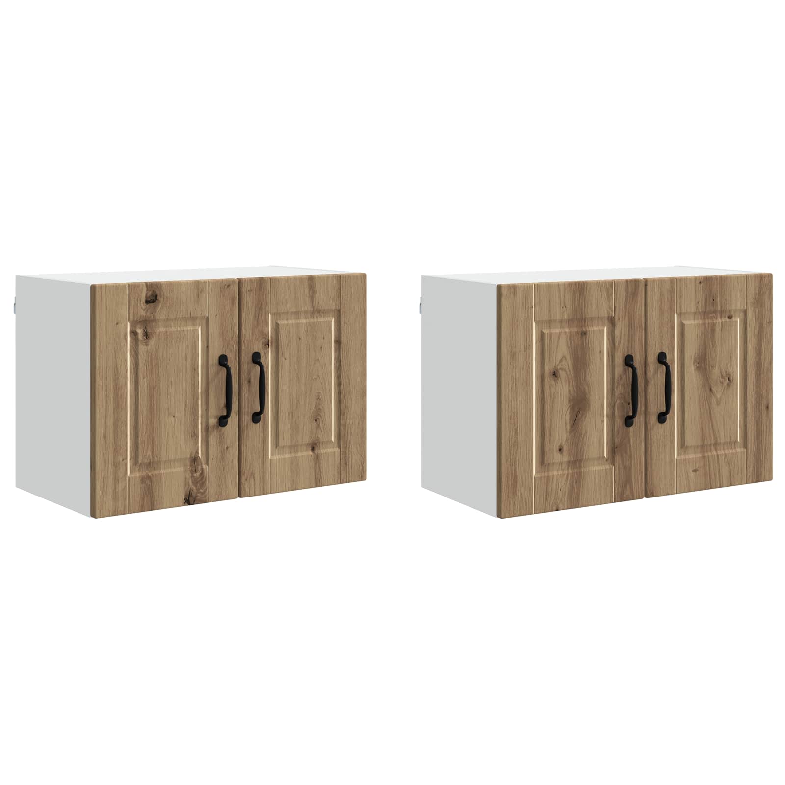 Ormar za Zid 2 pcs Umjetnički hrast 60 x 31 x 40 cm