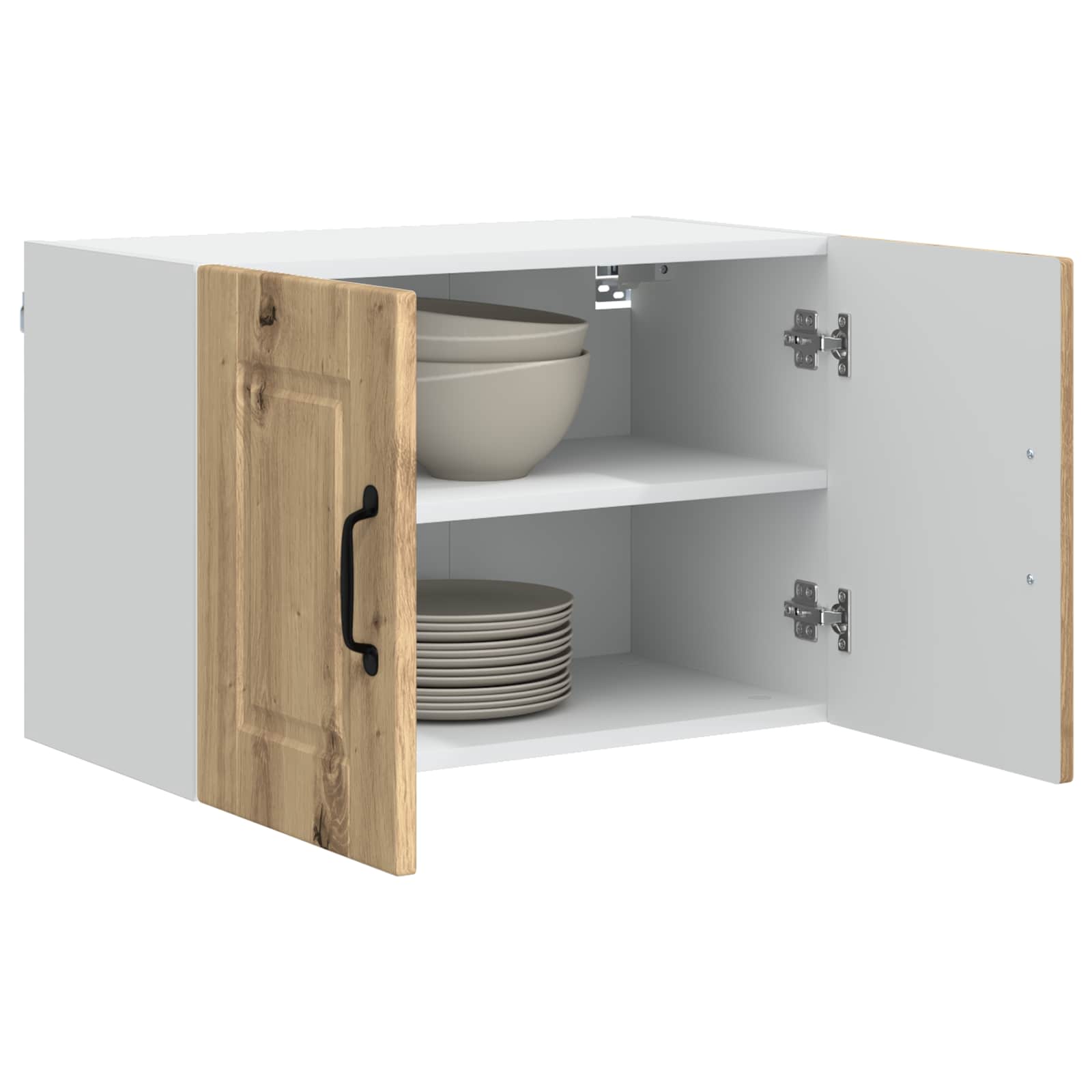 Ormar za Zid 2 pcs Umjetnički hrast 60 x 31 x 40 cm