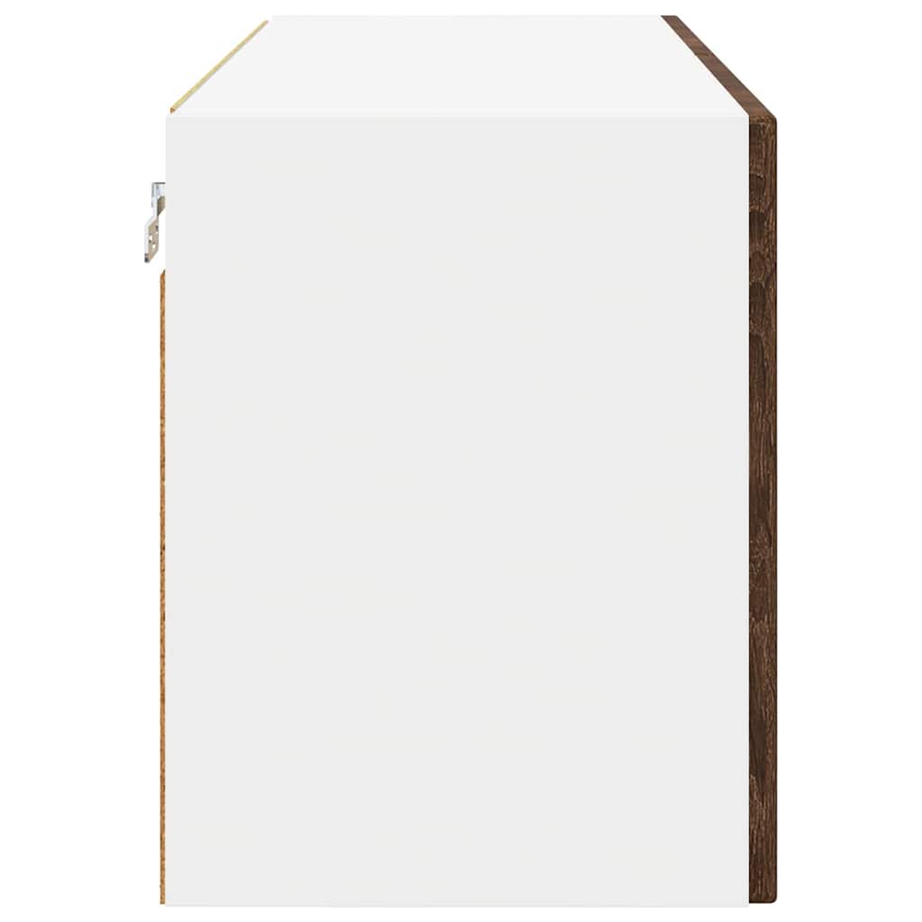 Ormar za Zid Smeđi hrast 80 x 31 x 40 cm Konstruirano drvo