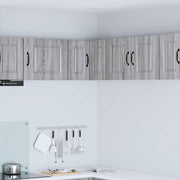 Zidni kutni ormar Siva Sonoma 57 x 57 x 40 cm Konstruirano drvo