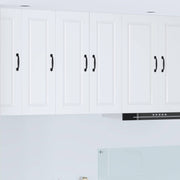 Ormar za Zid 2 pcs Bijelo 30 x 31 x 80 cm Konstruirano drvo