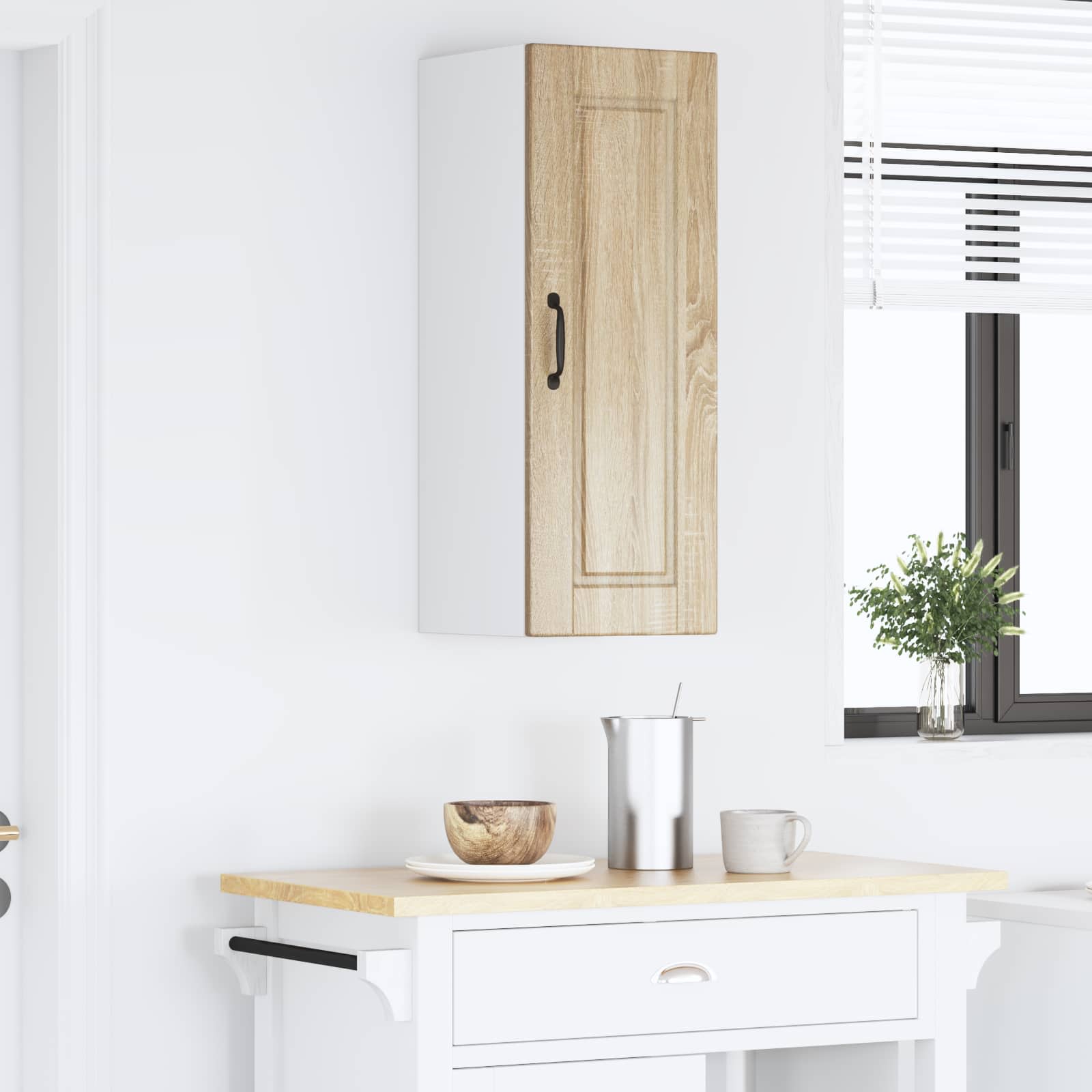 Ormar za Zid Sonoma hrast 30 x 31 x 80 cm Konstruirano drvo