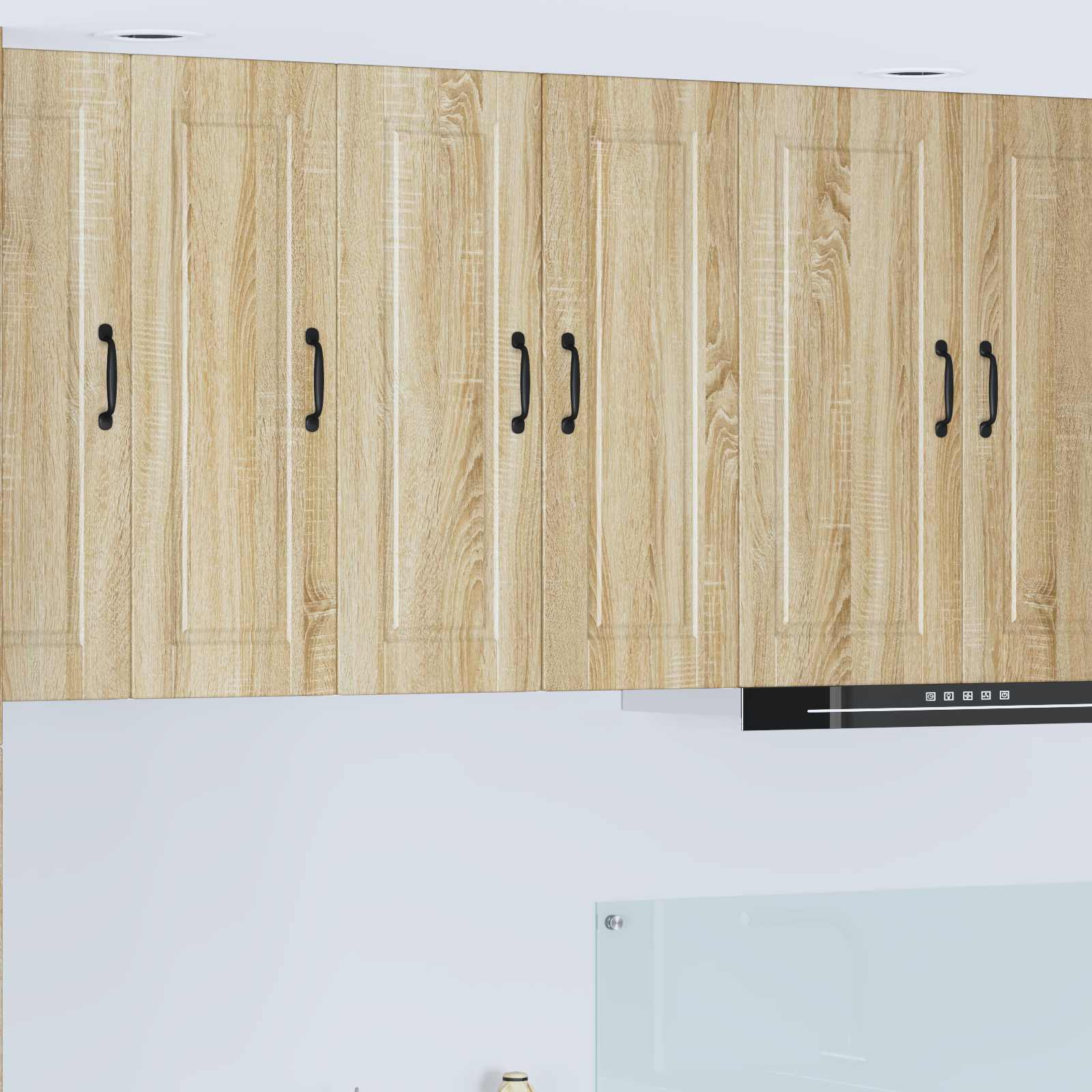 Ormar za Zid 2 pcs Sonoma hrast 30 x 31 x 80 cm