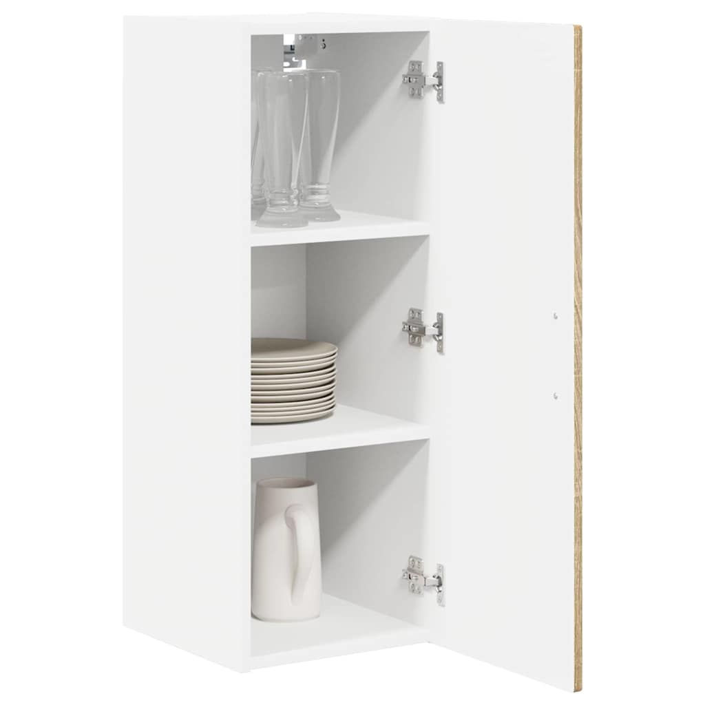 Ormar za Zid 2 pcs Sonoma hrast 30 x 31 x 80 cm