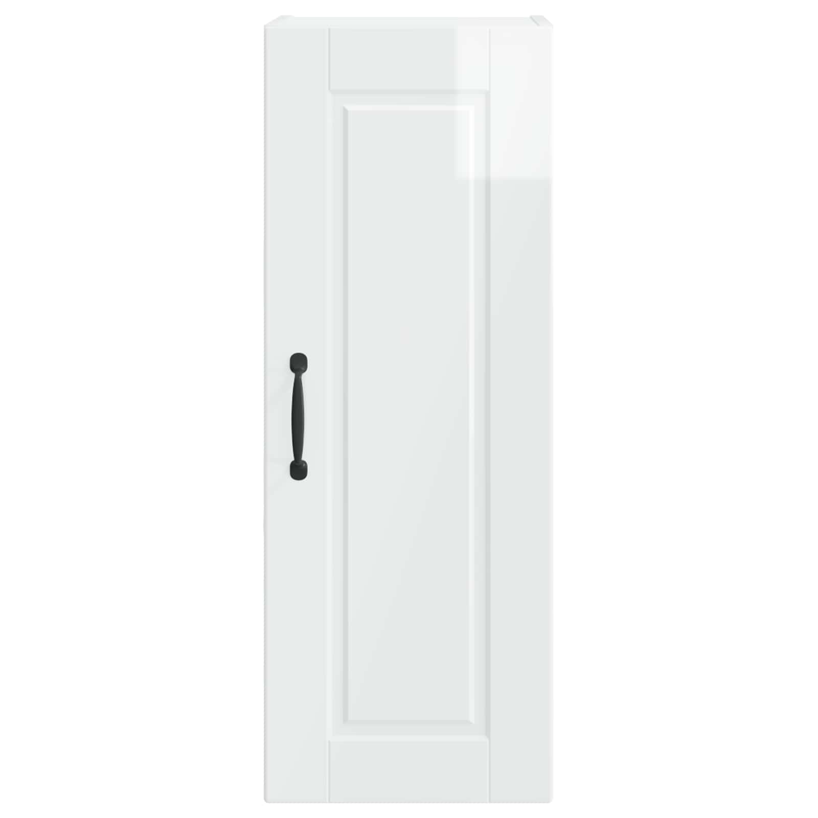 Ormar za Zid 2 pcs Visoki sjaj bijela 30 x 31 x 80 cm