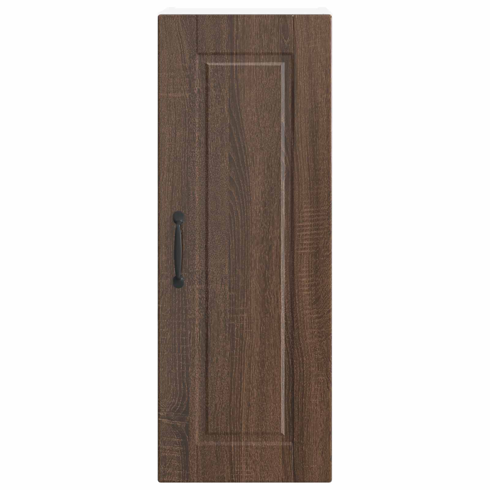 Ormar za Zid 2 pcs Smeđi hrast 30 x 31 x 80 cm