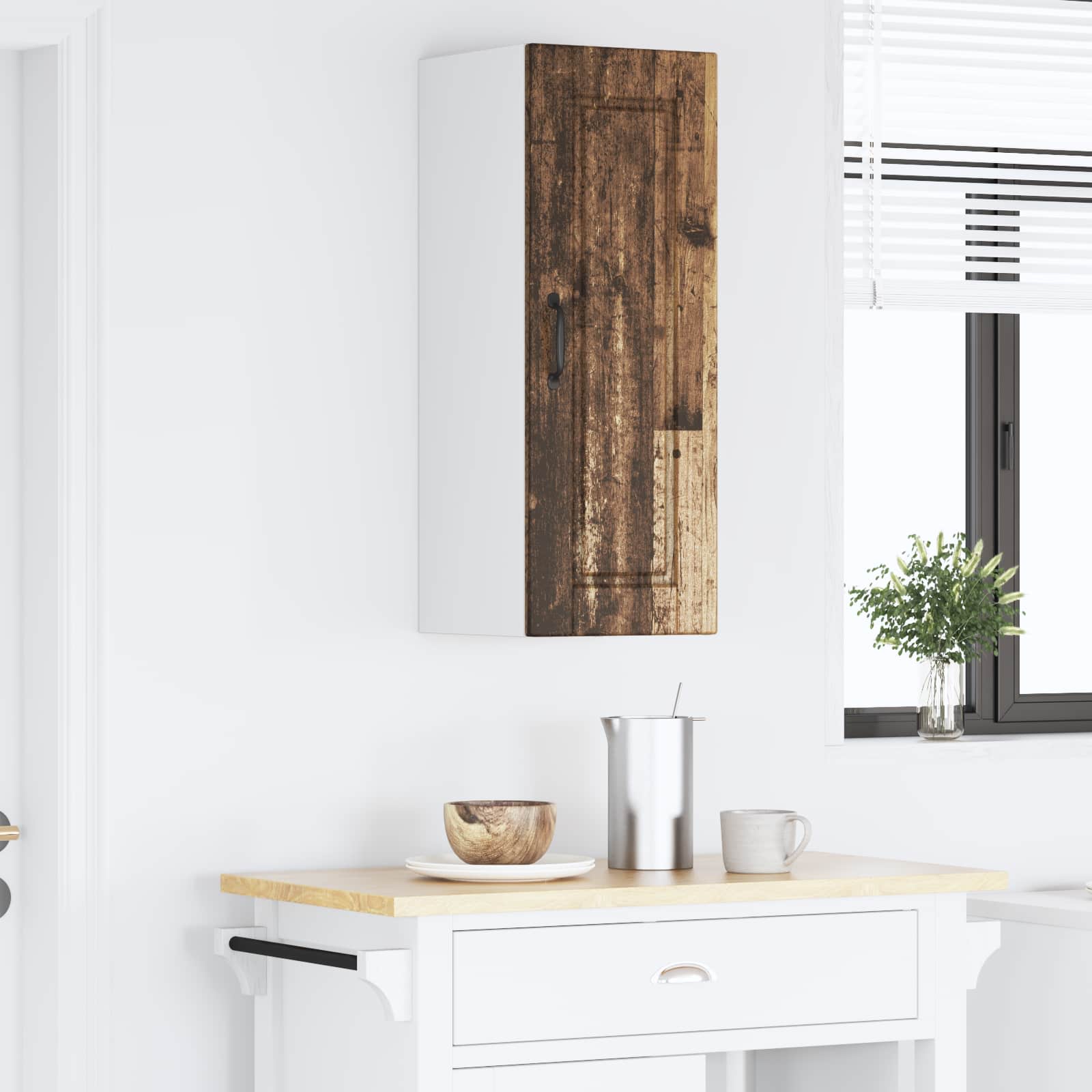 Ormar za Zid Staro drvo 30 x 31 x 80 cm Konstruirano drvo