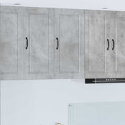 Ormar za Zid Betonski sivi 40 x 31 x 80 cm Konstruirano drvo