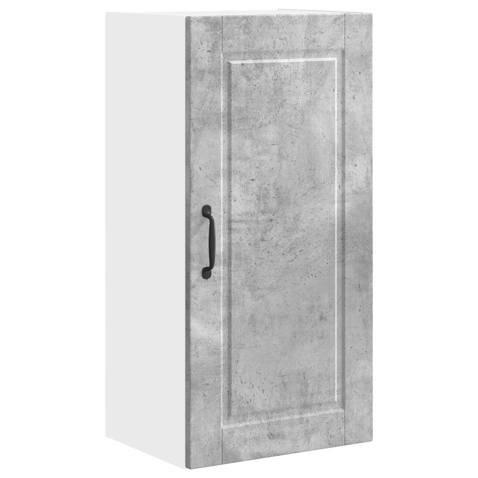Ormar za Zid Betonski sivi 40 x 31 x 80 cm Konstruirano drvo