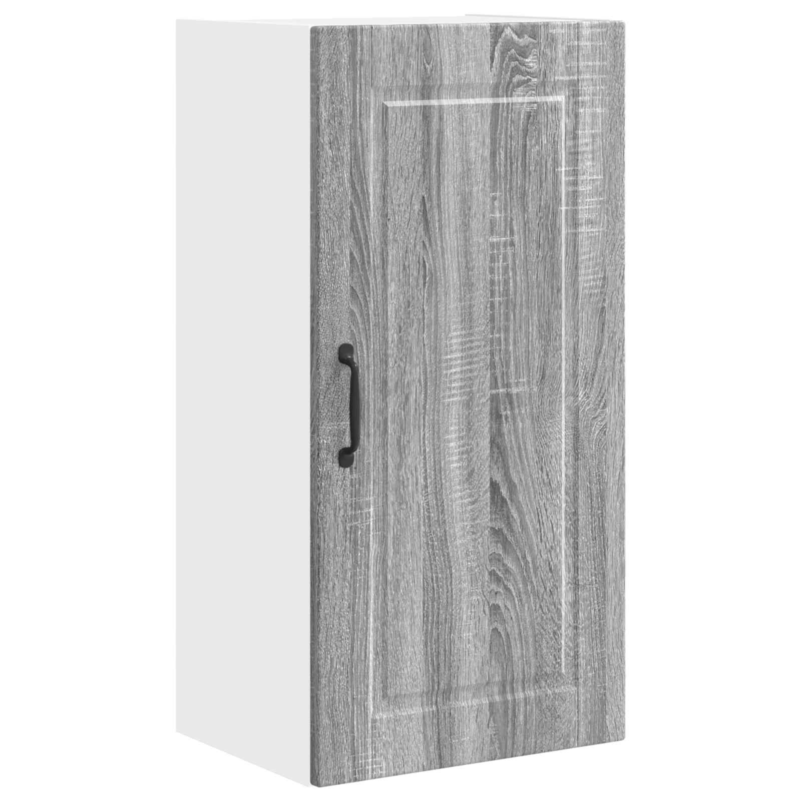 Ormar za Zid Siva Sonoma 40 x 31 x 80 cm Konstruirano drvo
