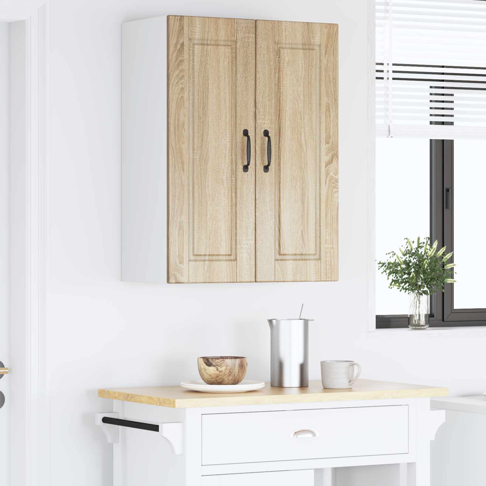 Ormar za Zid Sonoma hrast 60 x 31 x 80 cm Konstruirano drvo