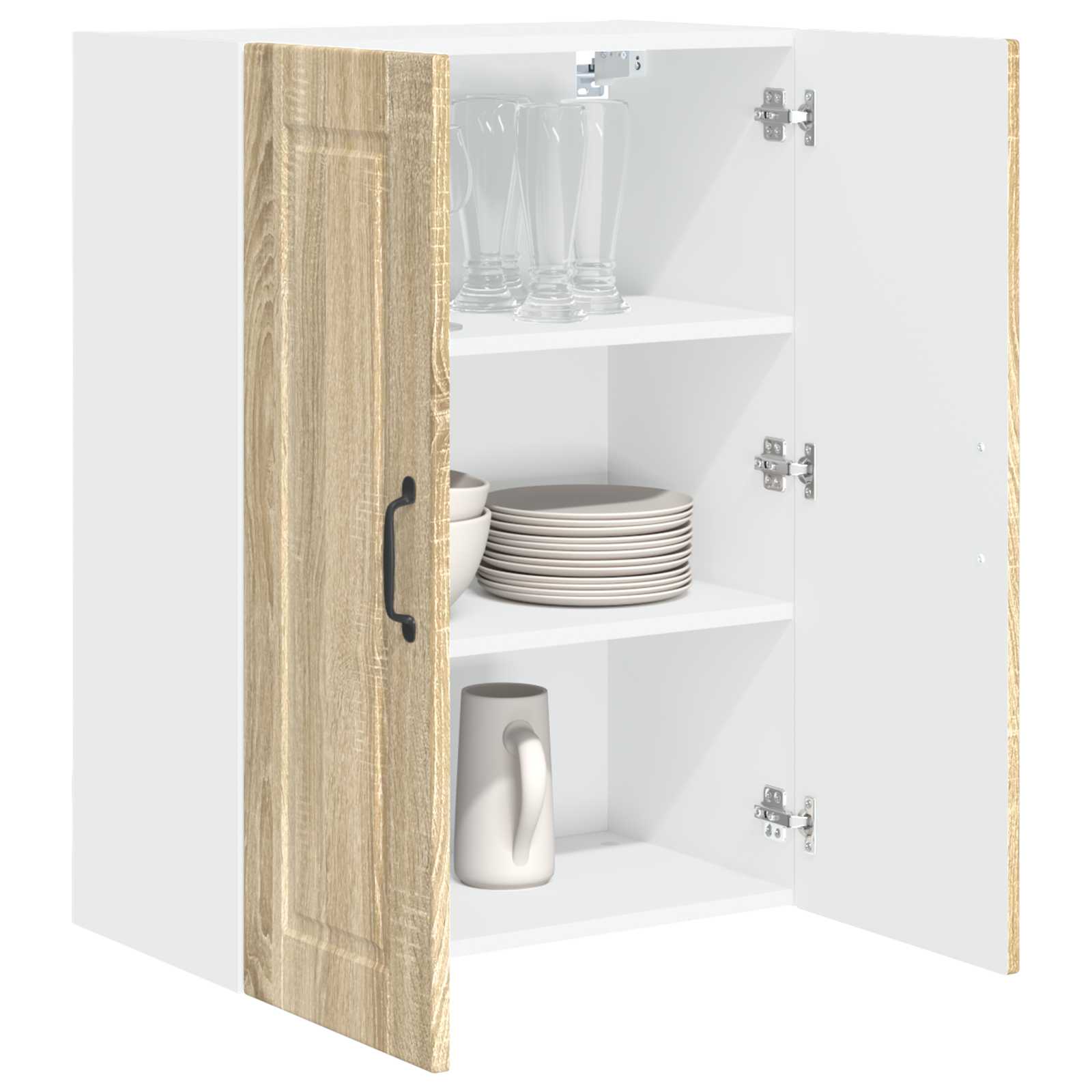 Ormar za Zid Sonoma hrast 60 x 31 x 80 cm Konstruirano drvo