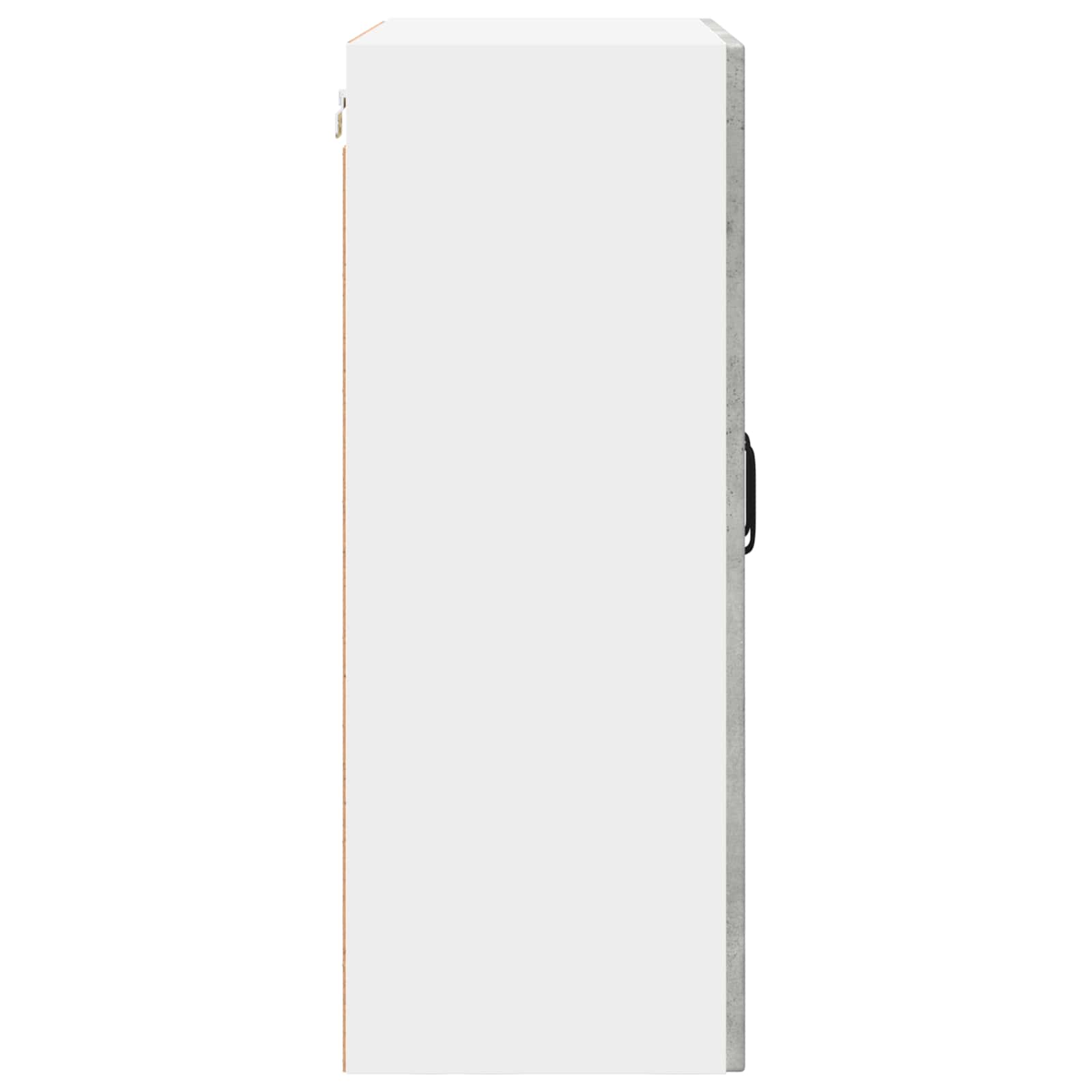 Ormar za Zid Betonski sivi 60 x 31 x 80 cm Konstruirano drvo