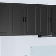 Ormar za Zid Crna 80 x 31 x 80 cm Konstruirano drvo