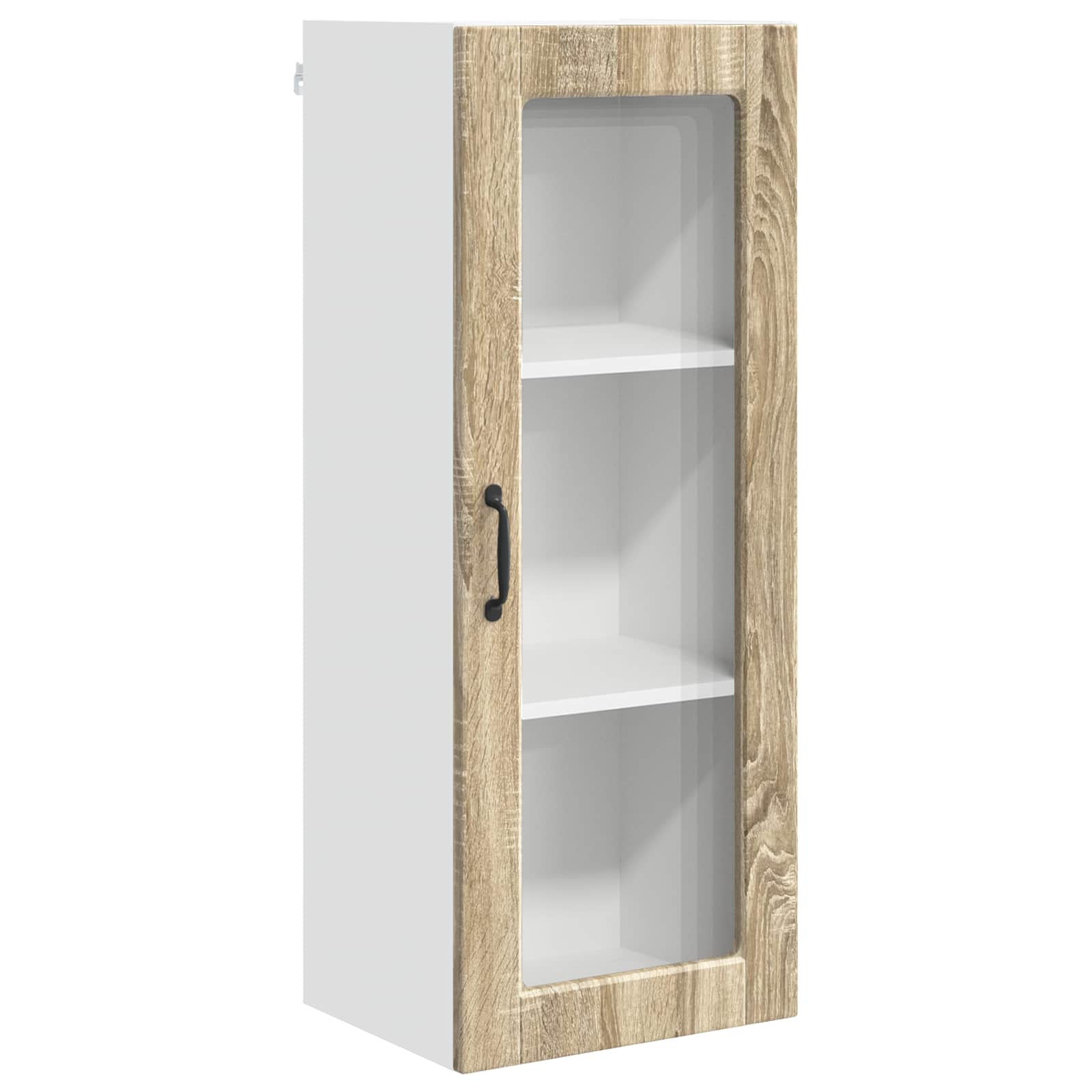 Zidni stakleni ormarić Sonoma hrast 40 x 31 x 100 cm
