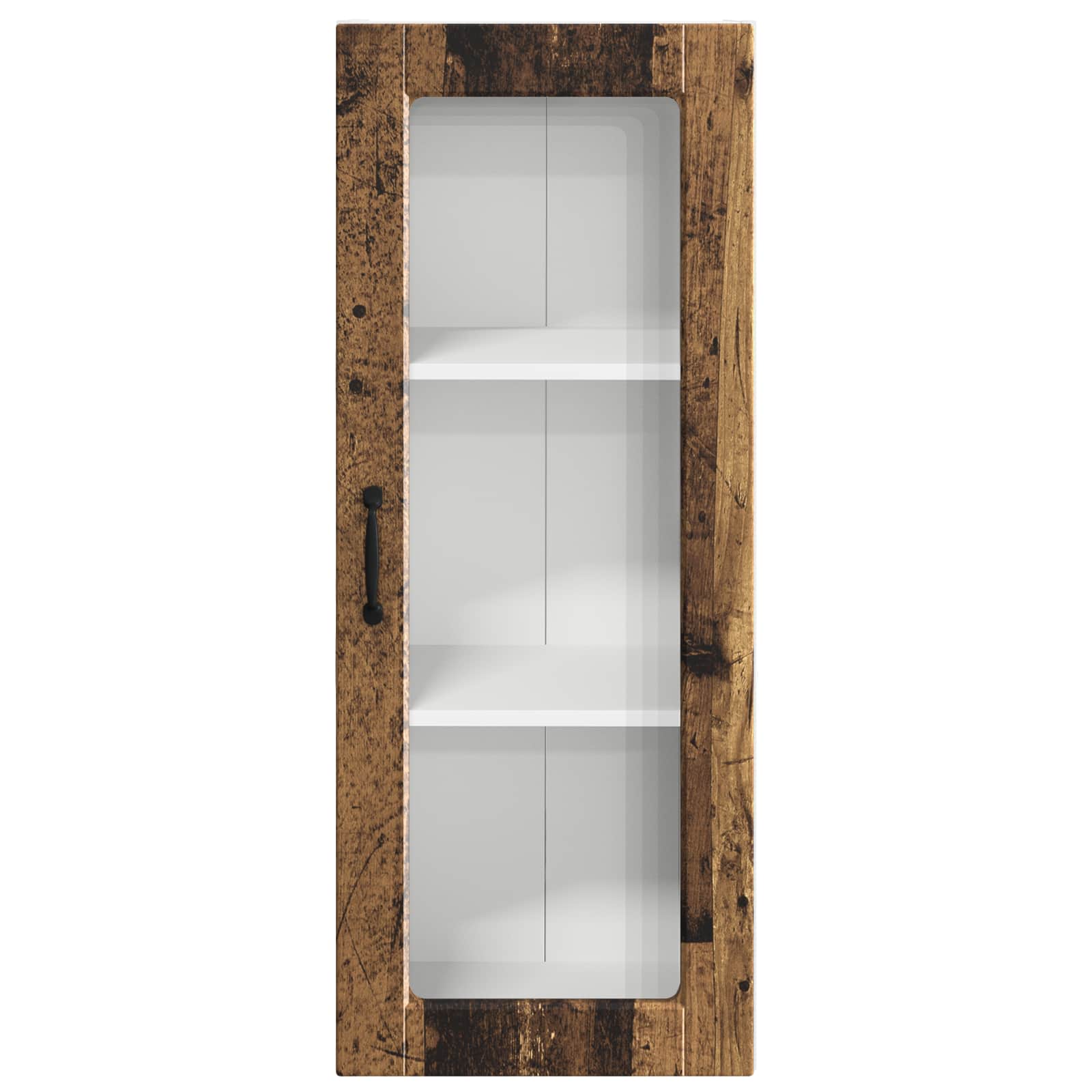 Zidni stakleni ormarić Staro drvo 40 x 31 x 100 cm